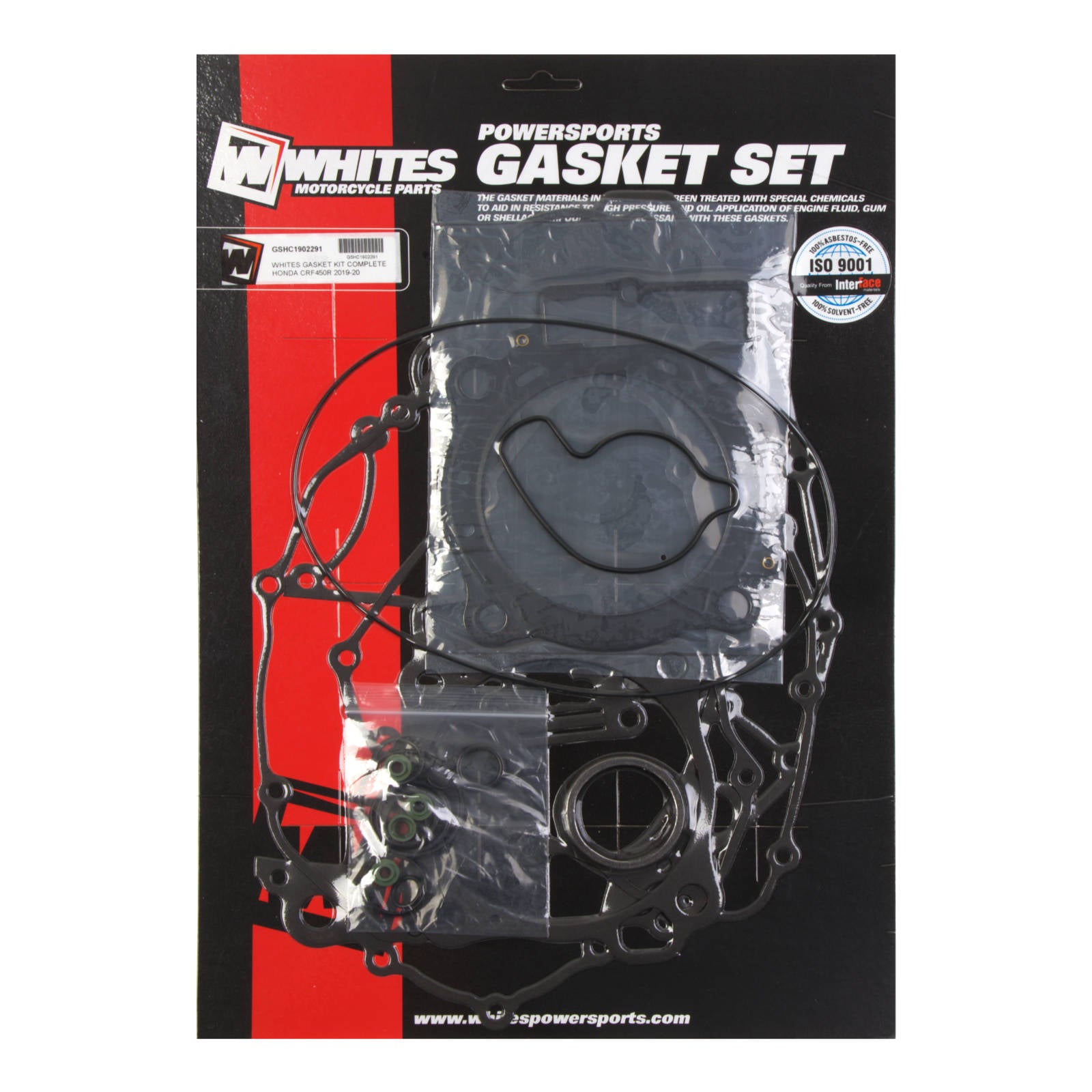 New WHITES Gasket Kit Complet For Honda CRF450R 2019-2020 #GSHC1902291