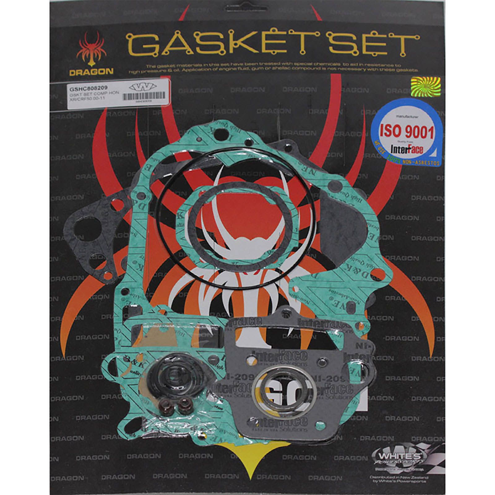 New WHITES Engine Complete Gasket Set For Honda XR50R 2000-2003/CRF50 2004-2015
