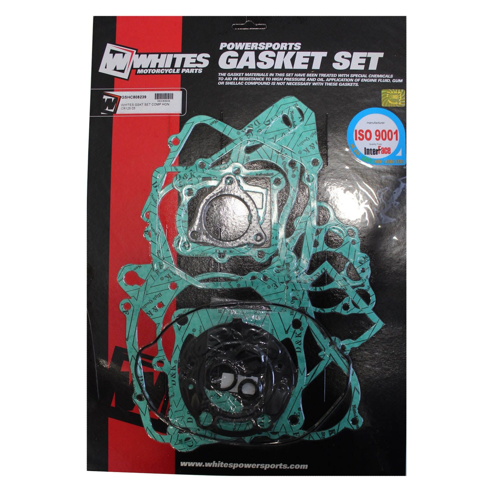 New WHITES Engine Complete Gasket Set For Honda CR125 03 #GSHC808239
