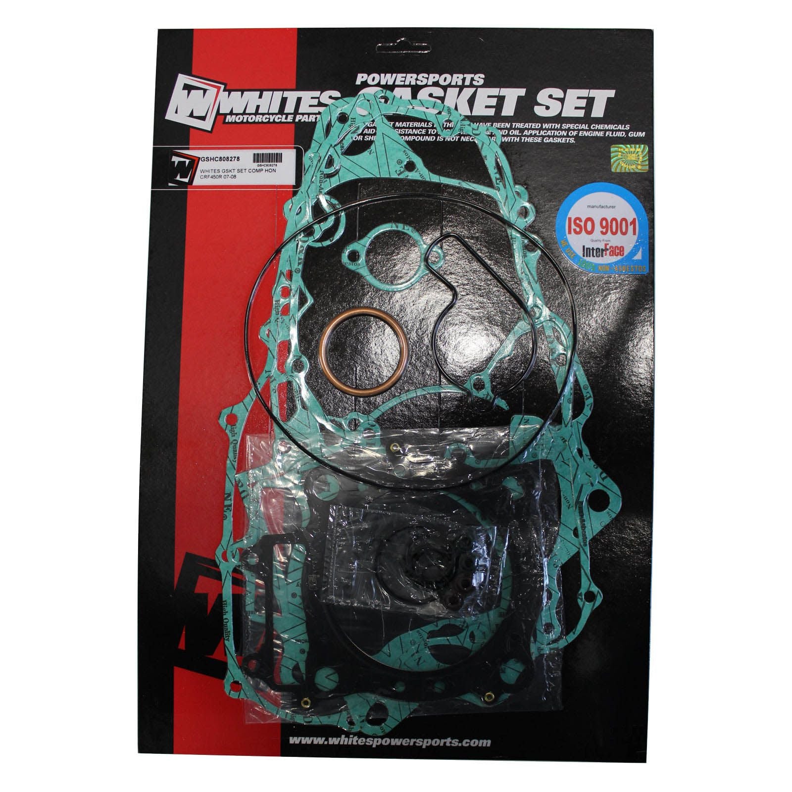 New WHITES Engine Complete Gasket Set For Honda CRF450R 2007-2008 #GSHC808278