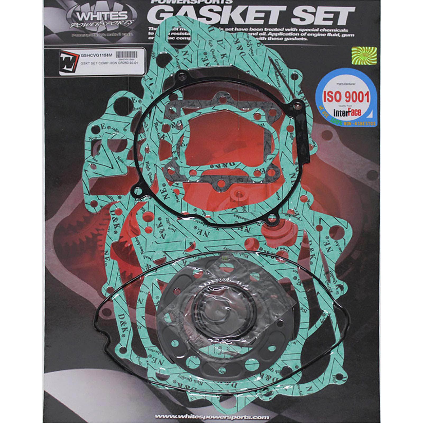New WHITES Engine Complete Gasket Set For Honda CR250 1992-1999 #GSHCVG1158M
