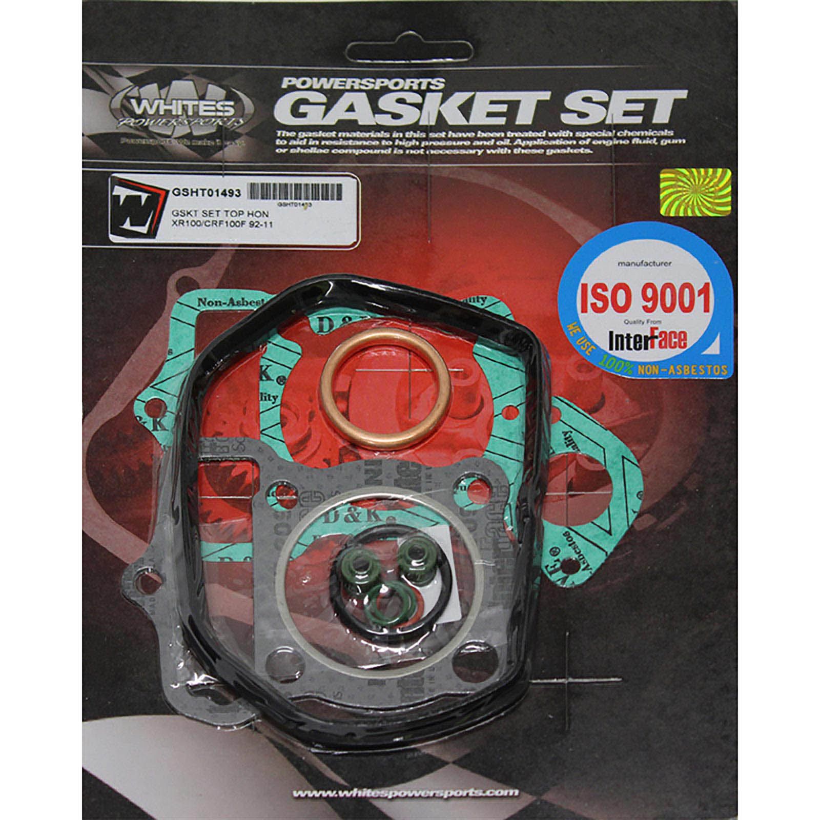 WHITES Engine Top End Gasket Set For Honda XR100/CRF100F 1992-2011 #GSHT01493