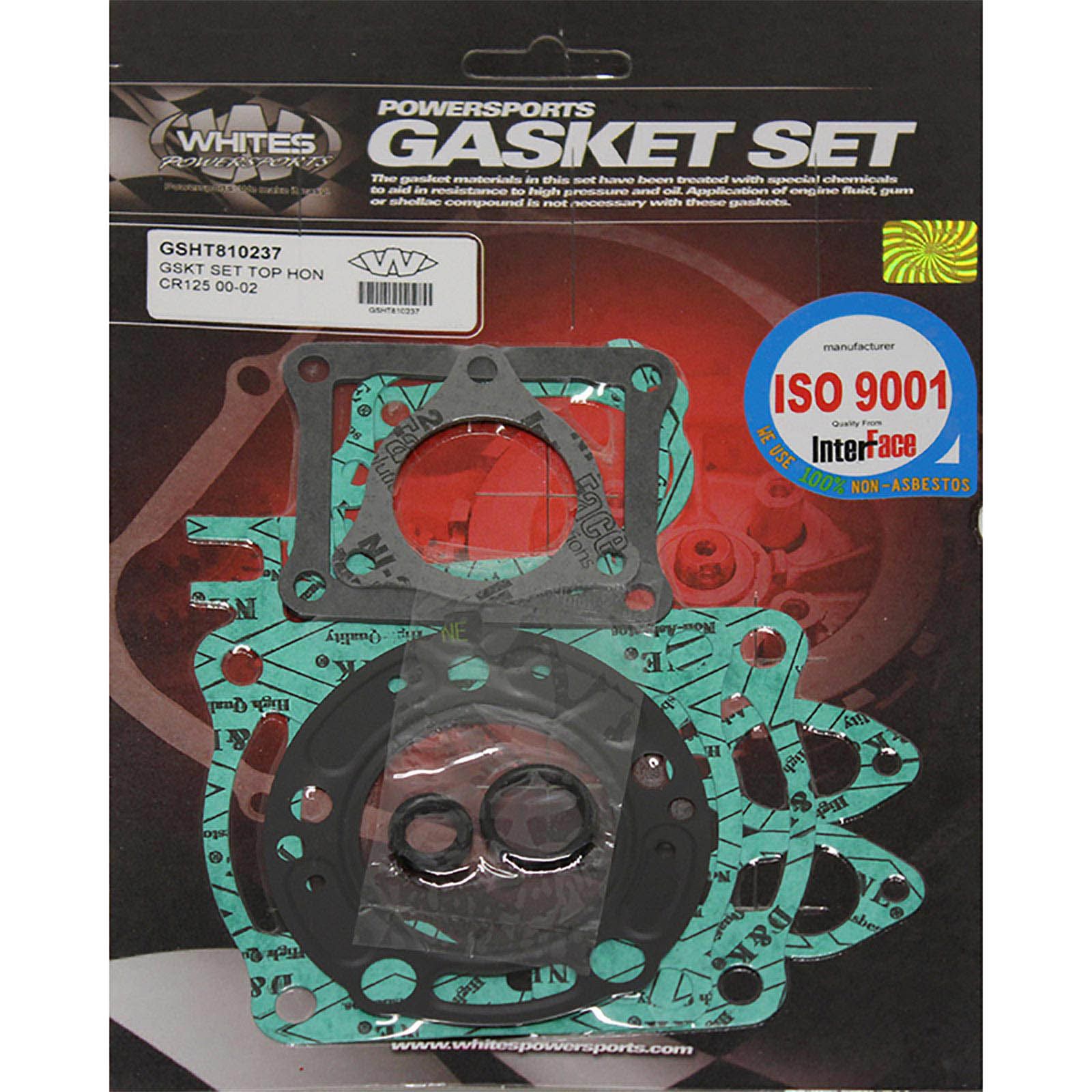 New WHITES Engine Top End Gasket Set For Honda CR125 2000-2002 #GSHT810237