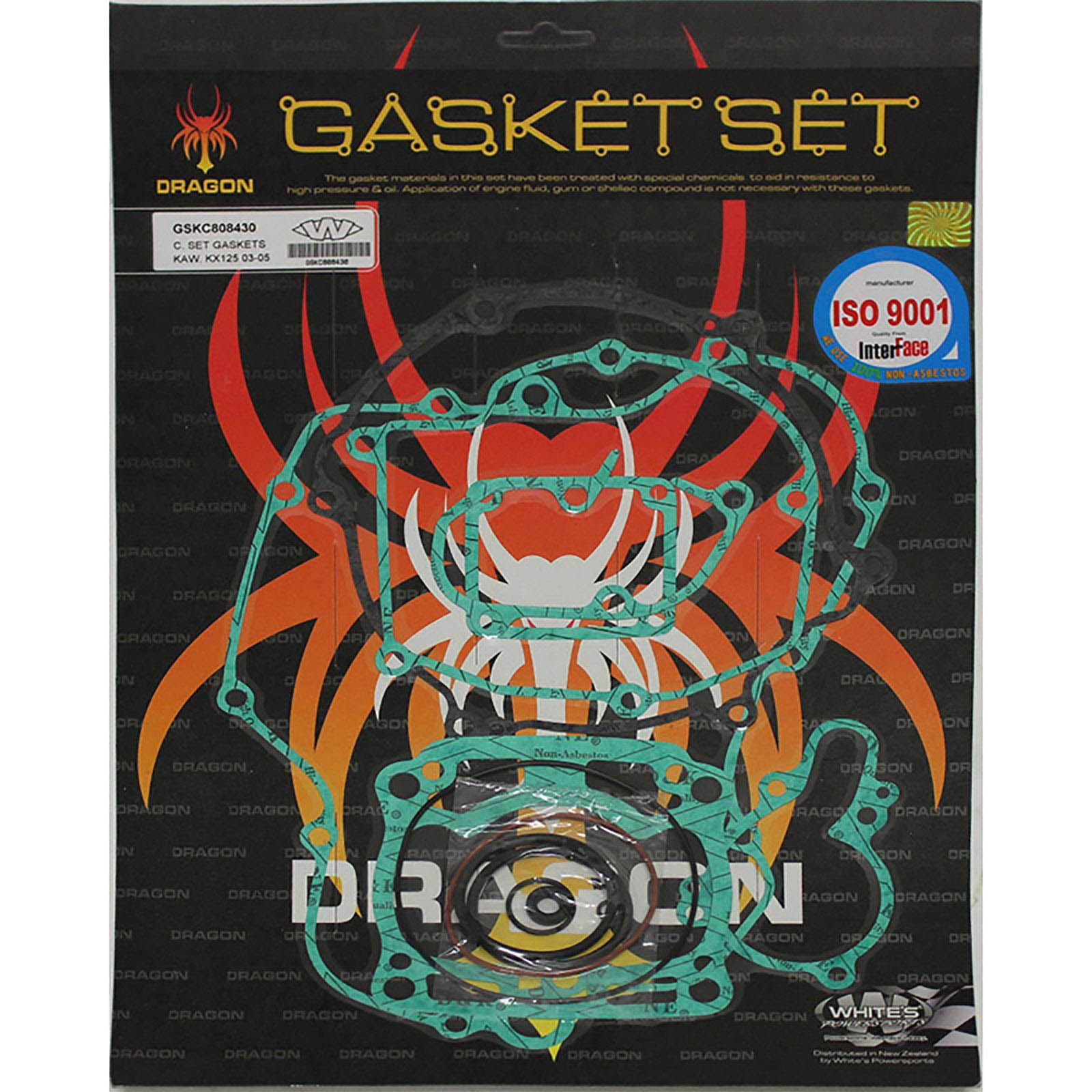 New WHITES Engine Complete Gasket Set For Kawasaki KX125 2003-2005 #GSKC808430