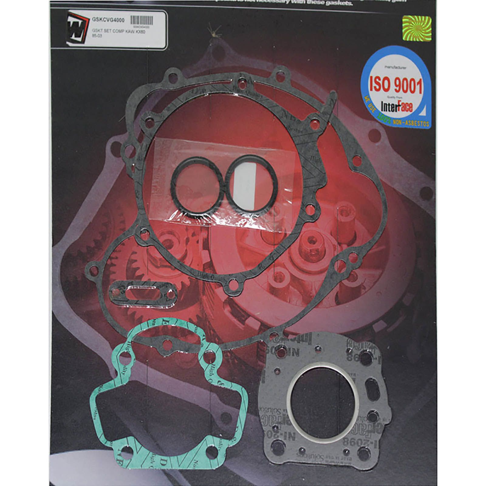 New WHITES Engine Complete Gasket Set For Kawasaki KX60 1985-2003 #GSKCVG4000