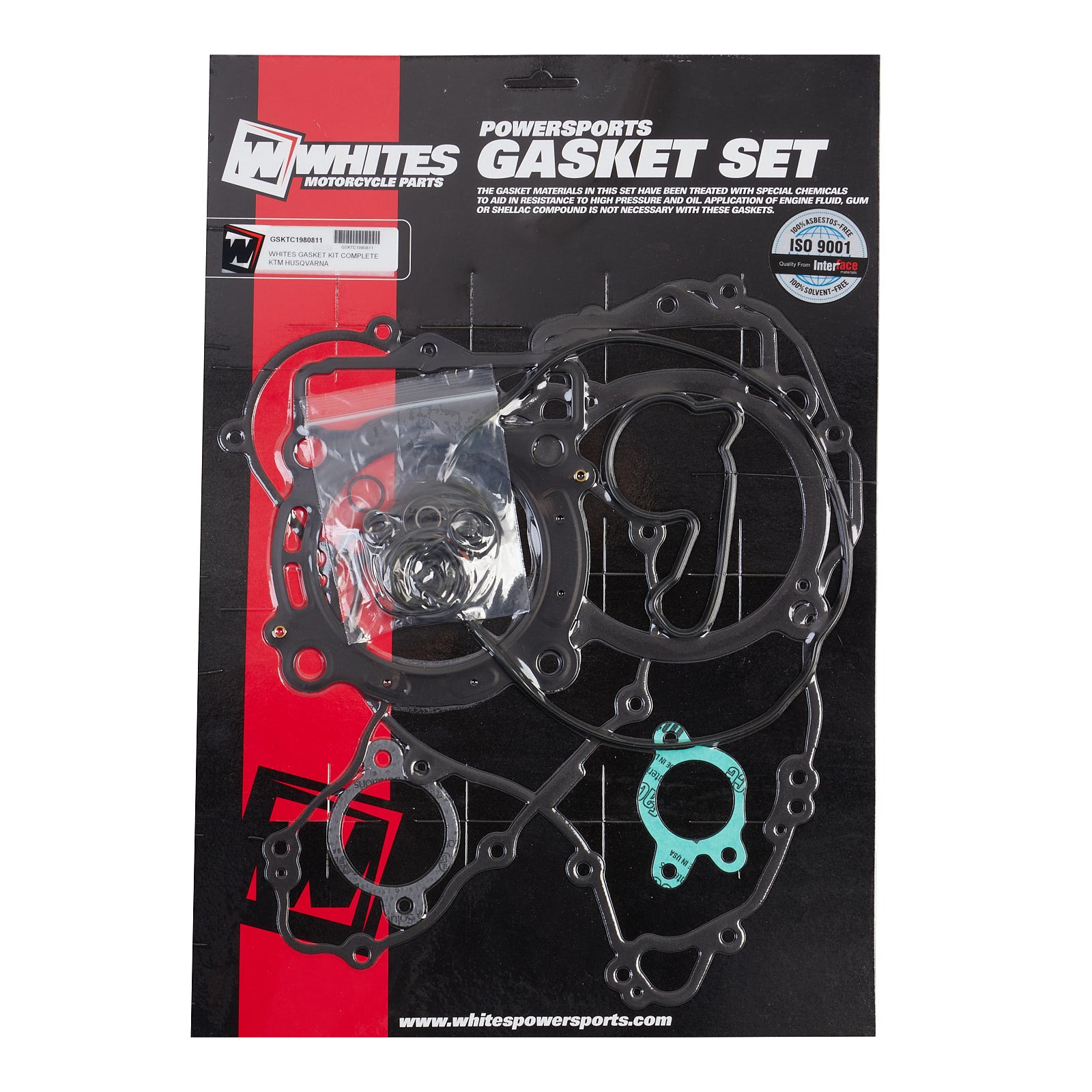 New WHITES Gasket Kit Complet For KTM HUSQVARNA #GSKTC1980811