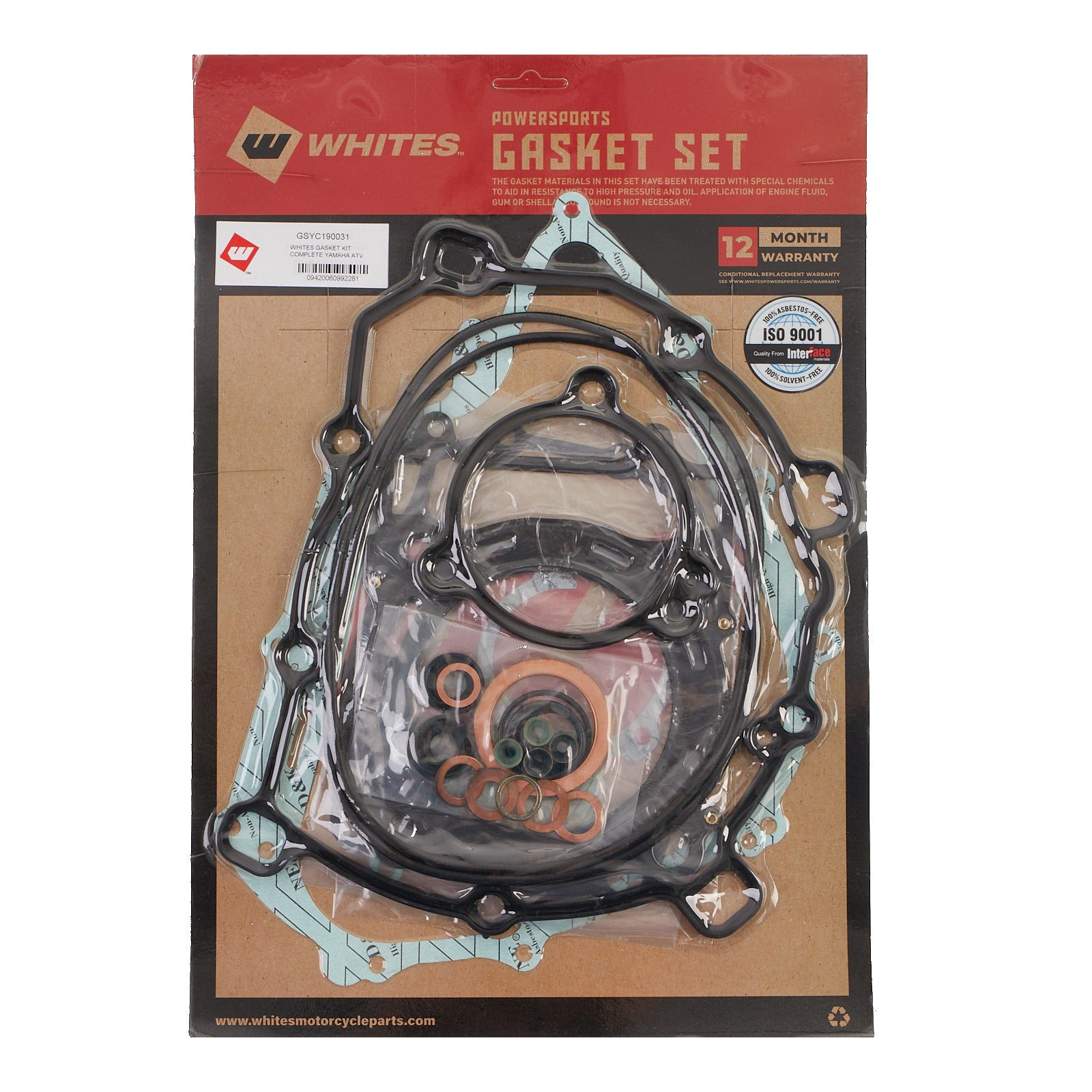 New WHITES Gasket Complete Kit For Yamaha ATV #GSYC190031