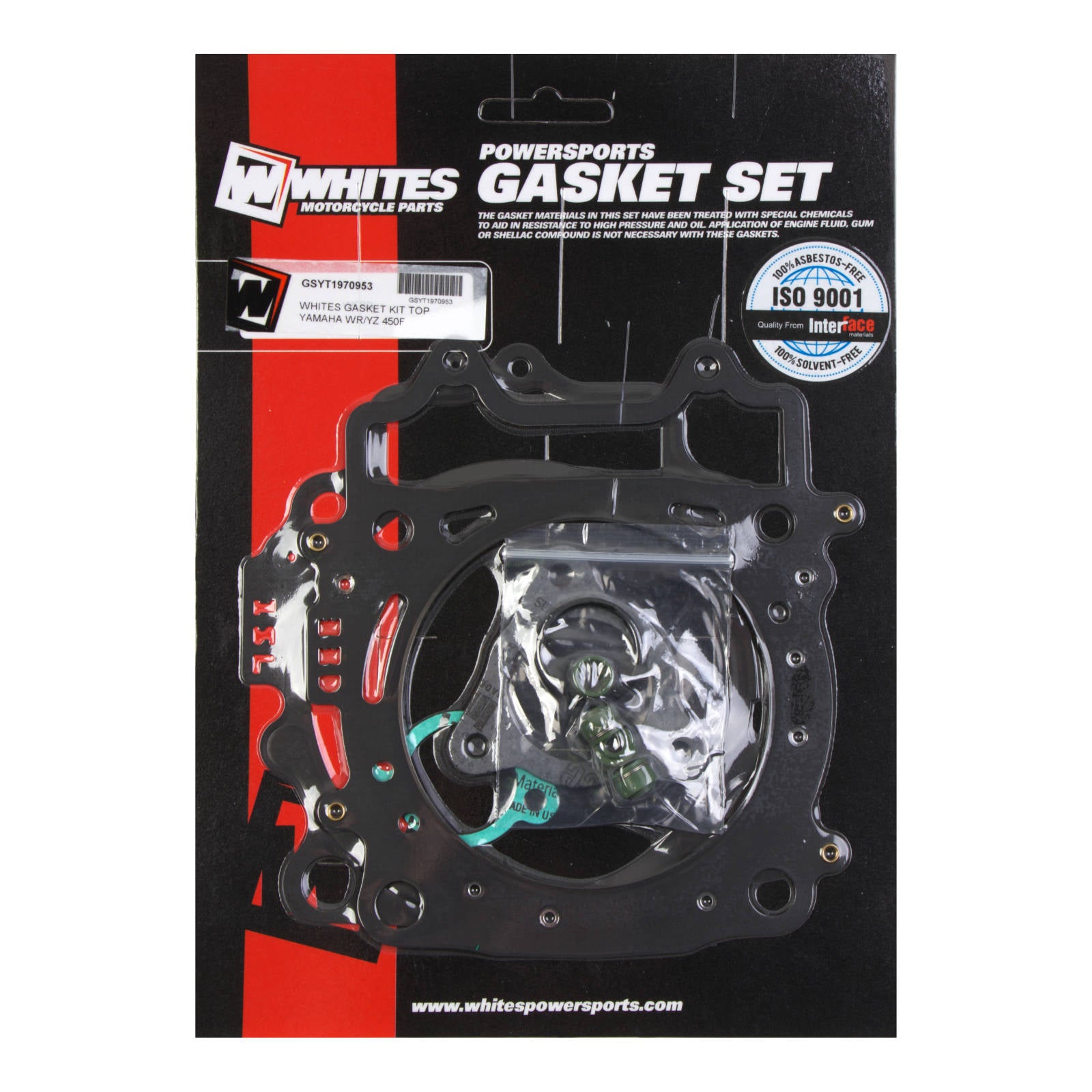 New WHITES Engine Top End Gasket Kit For Yamaha WR/YZ 450F #GSYT1970953