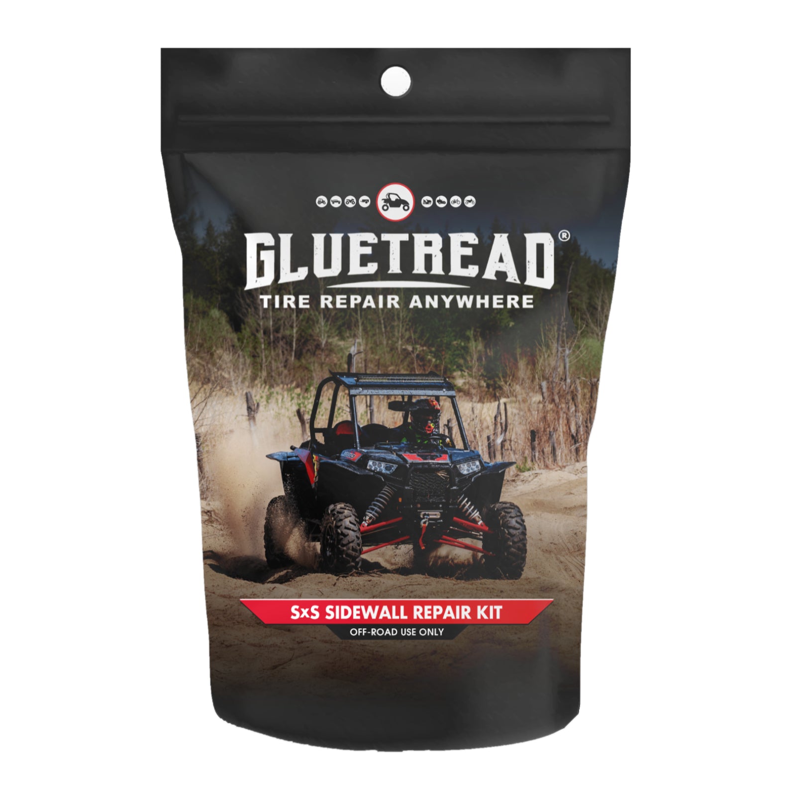 New GLUETREAD Sxs Tyre Repair Kit GTSXSK