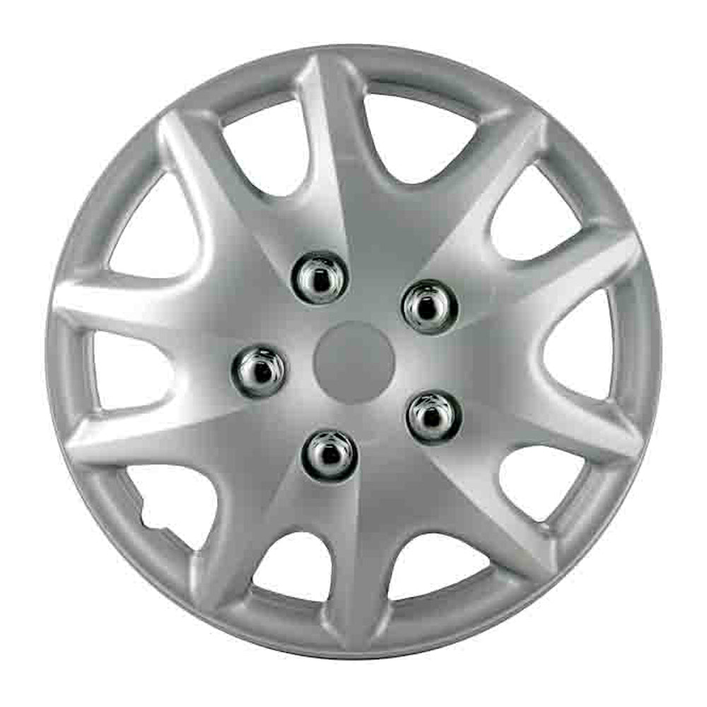 New GEAR-X Silver Range BUHOMA Wheel Cover 14'' Set of 4 GX1009-14