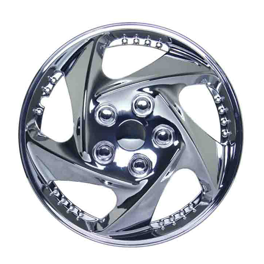New GEAR-X Chrome Range CARACAL Wheel Cover 14'' Set of 4 GX931-14