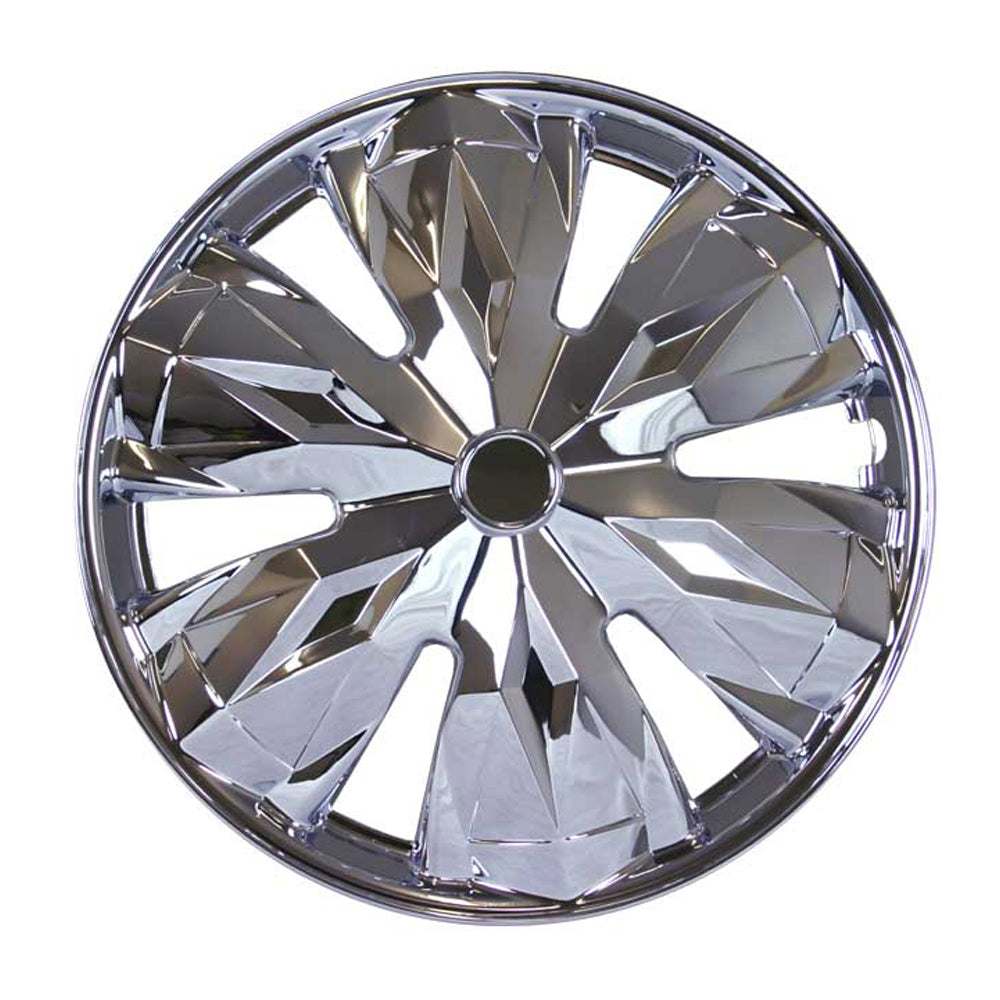 New GEAR-X Chrome Single PARDINUS Wheel Cover 14'' GX961-14-1