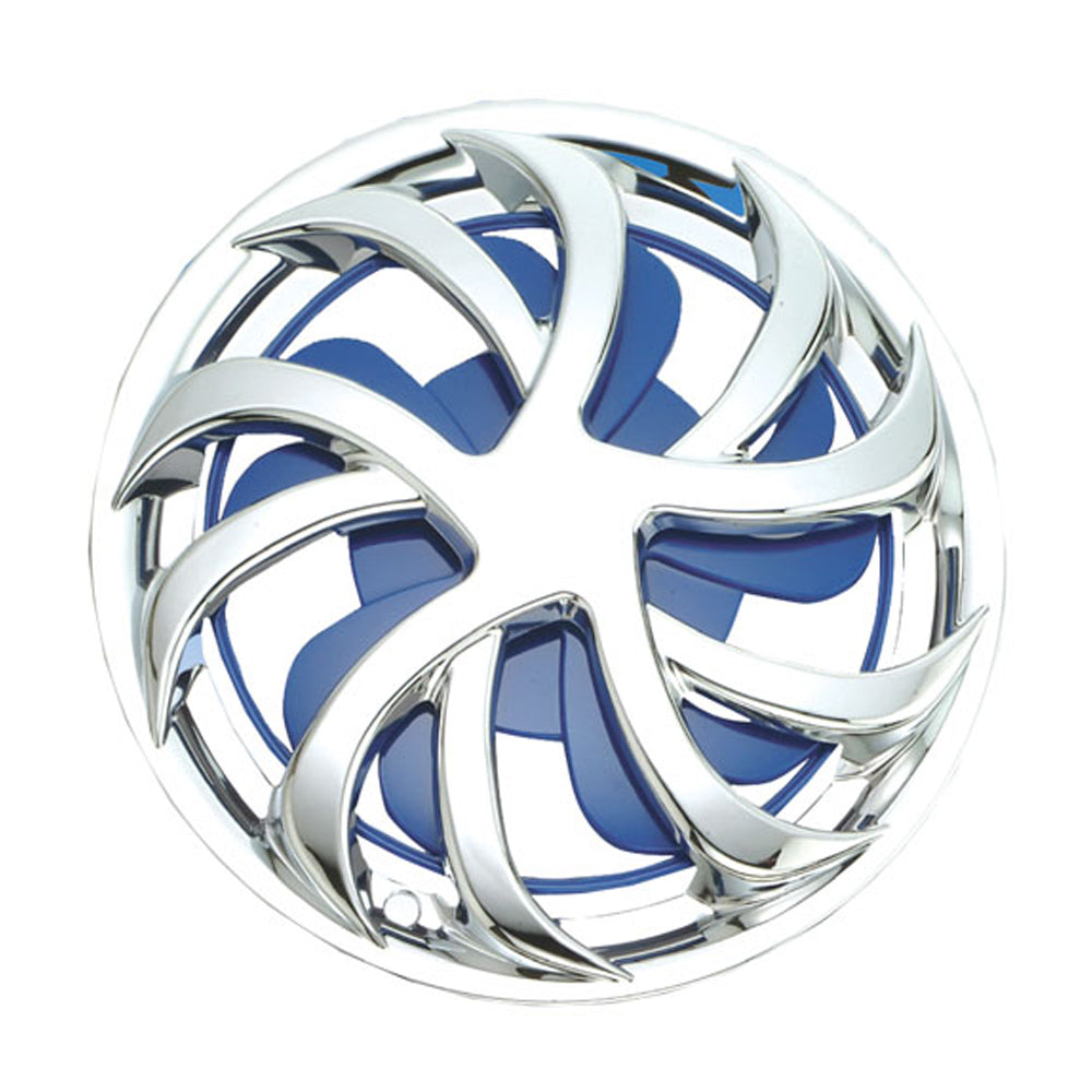 New GEAR-X Blue Spinner Single VIPER Wheel Cover 14'' GXS12B-14-1