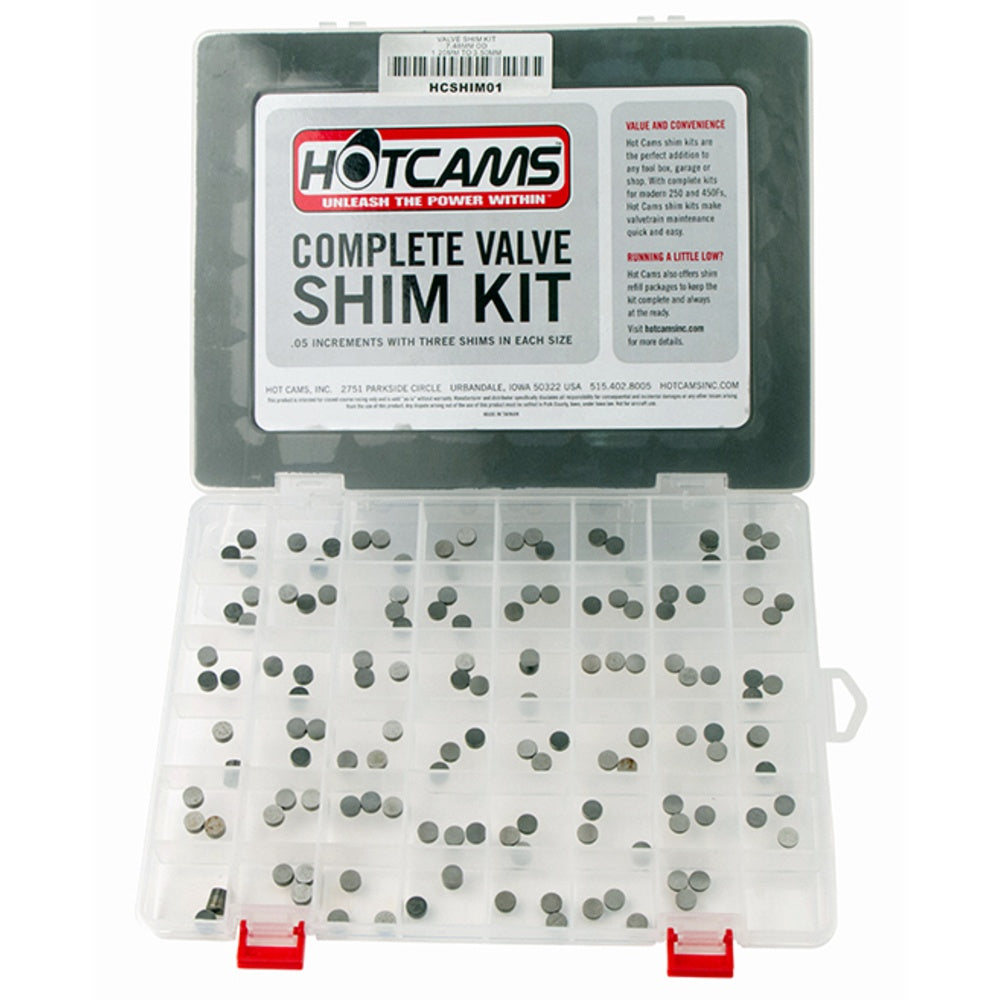 New HOT RODS Valve Shim Kit For GAS-GAS EC300 F, EC250 4T H-HCSHIM01 | Australian Moto Spares