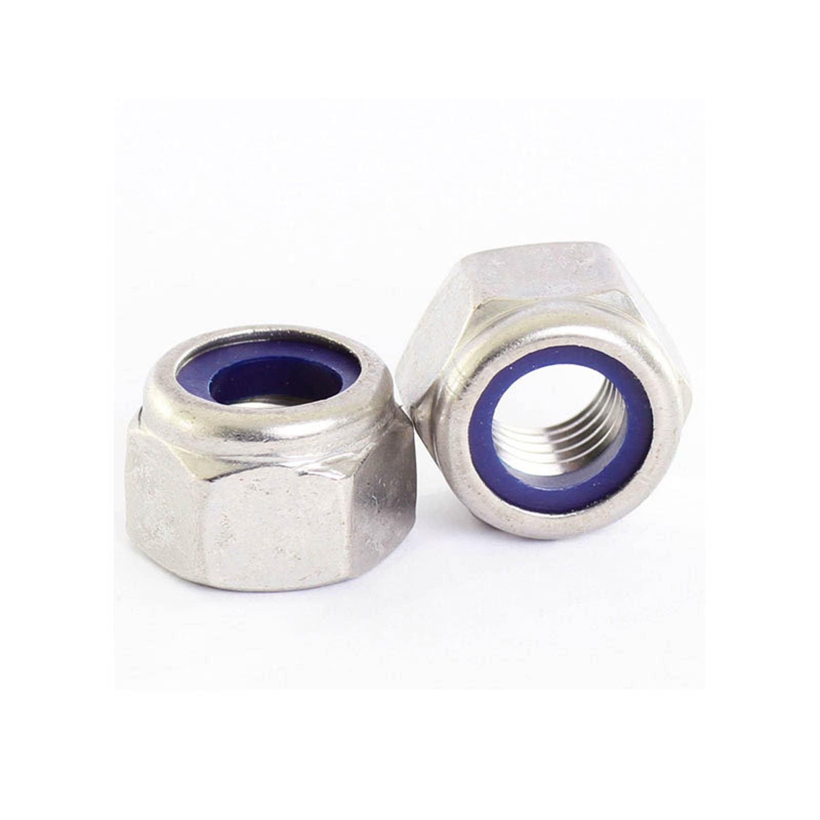 New WHITES Nut Nyloc - 5x0.8mm (50 Pack) #HWNN5