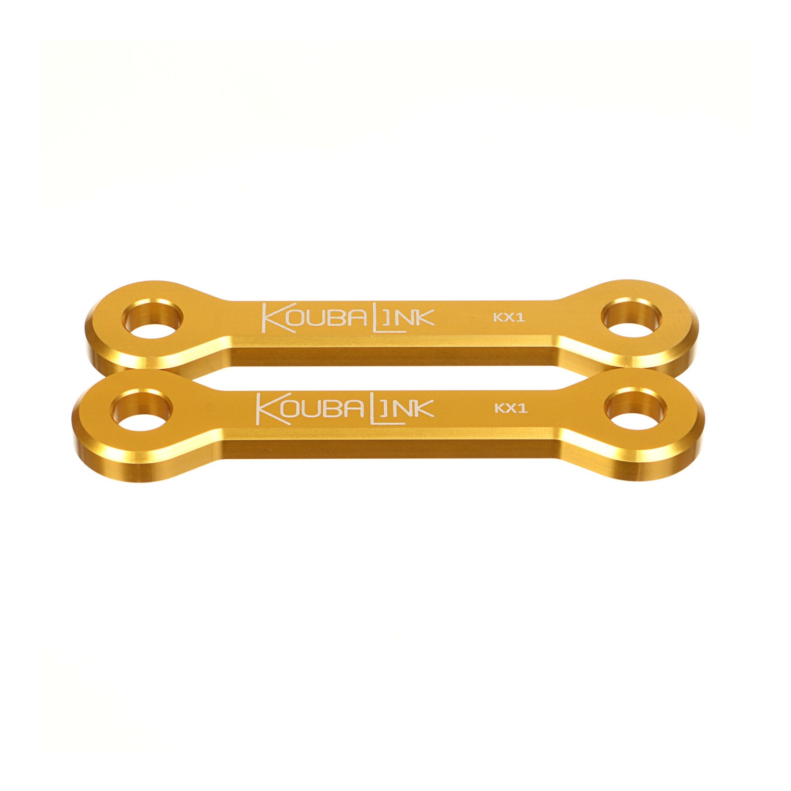 New KOUBALINK 25mm Lowering Linkage KX1 - GOLD #KBLKX1