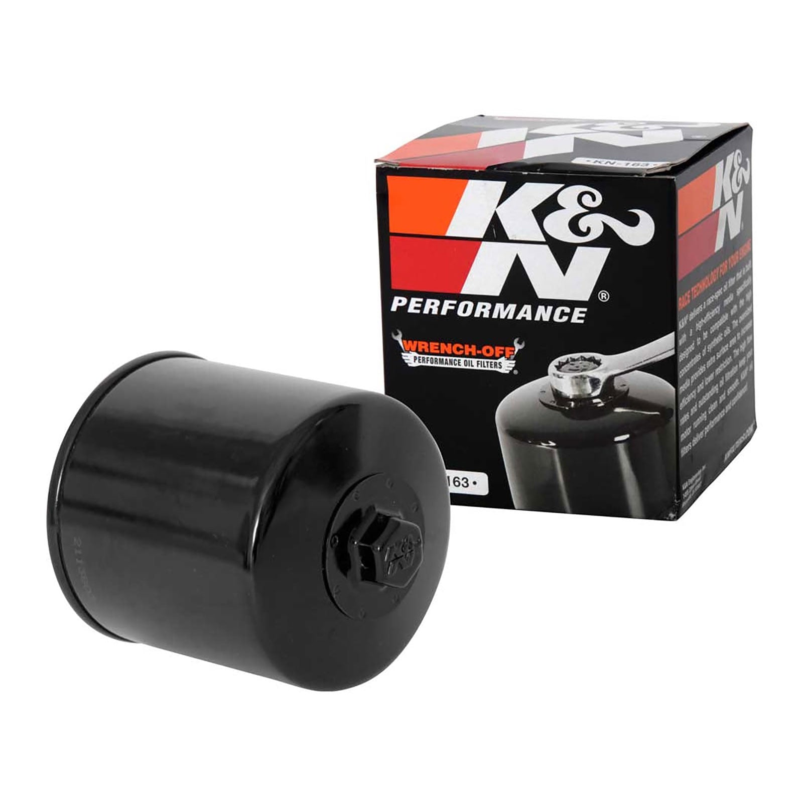 New K&N Oil Filter (HF163) #KN163