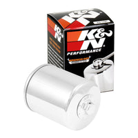 New K&N Oil Filter - Chrome (HF170) #KN170C