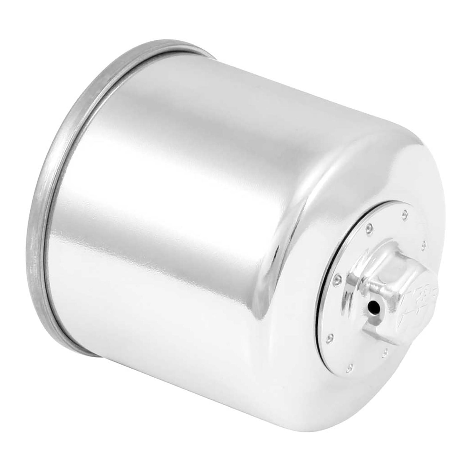 New K&N Oil Filter - Chrome (HF204) #KN204C