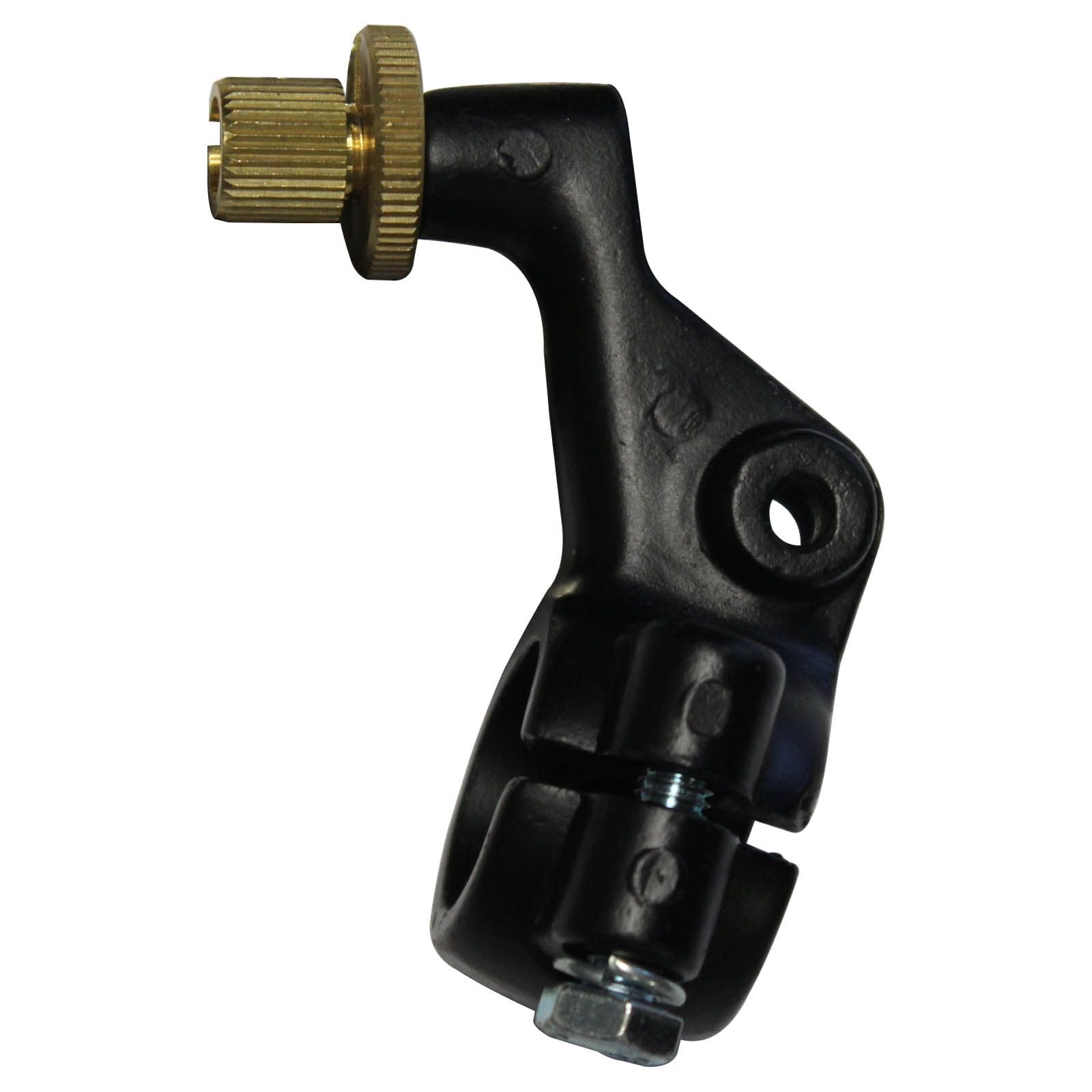 New WHITES Clutch Lever Bracket For Honda 1PCE WITH MIRROR MOUNT #LCBH1M