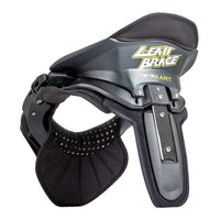 New LEATT Kart Neck Brace - Black / Black Medium #LE100330015