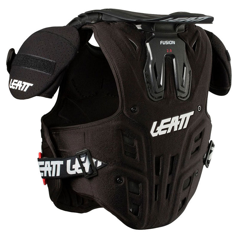 New LEATT 2.0 Junior Fusion Vest - Black (S /M) (105-125cm) #LE1018010001