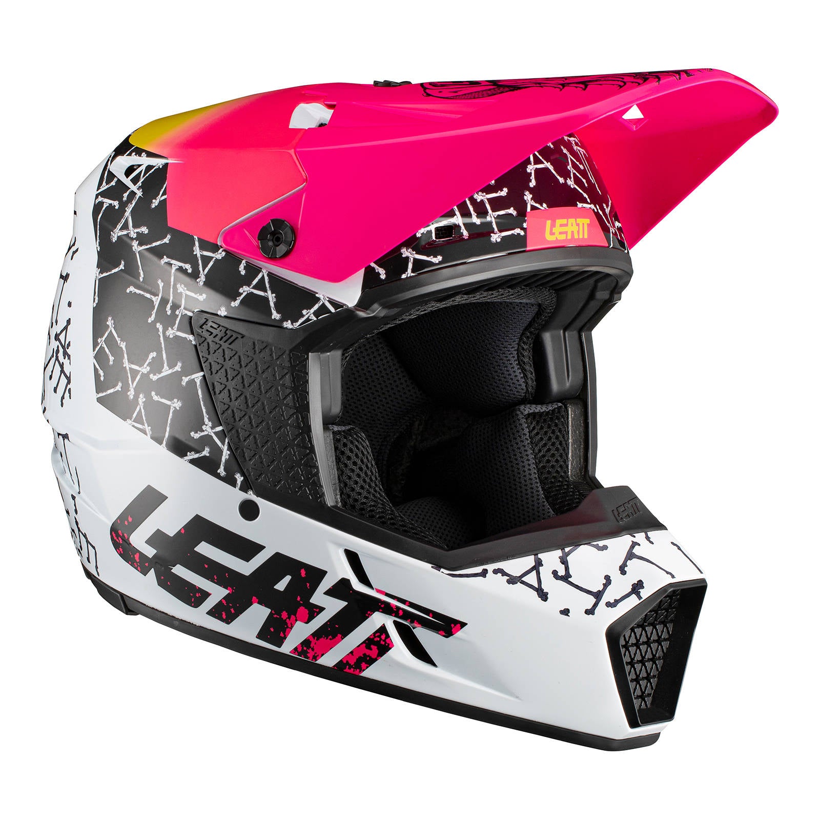 New LEATT 2021 Helmet Moto 3.5 V21.2 Skull (LG) LE1021000223