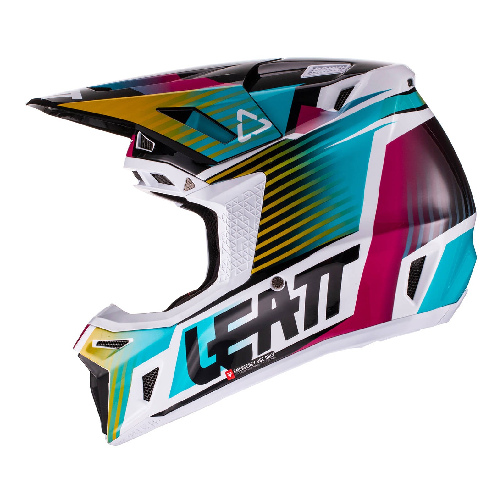 New LEATT 2022 Helmet Kit Moto 8.5 Aqua V22 (XL) LE1022010114