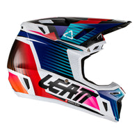 New LEATT 2022 Helmet Kit Moto 8.5 V22 Royal Medium 57-58CM LE1022010122