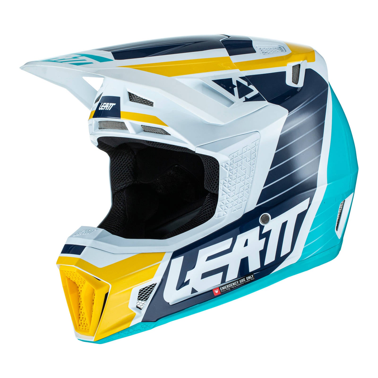 New LEATT 2022 Helmet Kit Moto 7.5 Aqua V22 (MD) LE1022010132