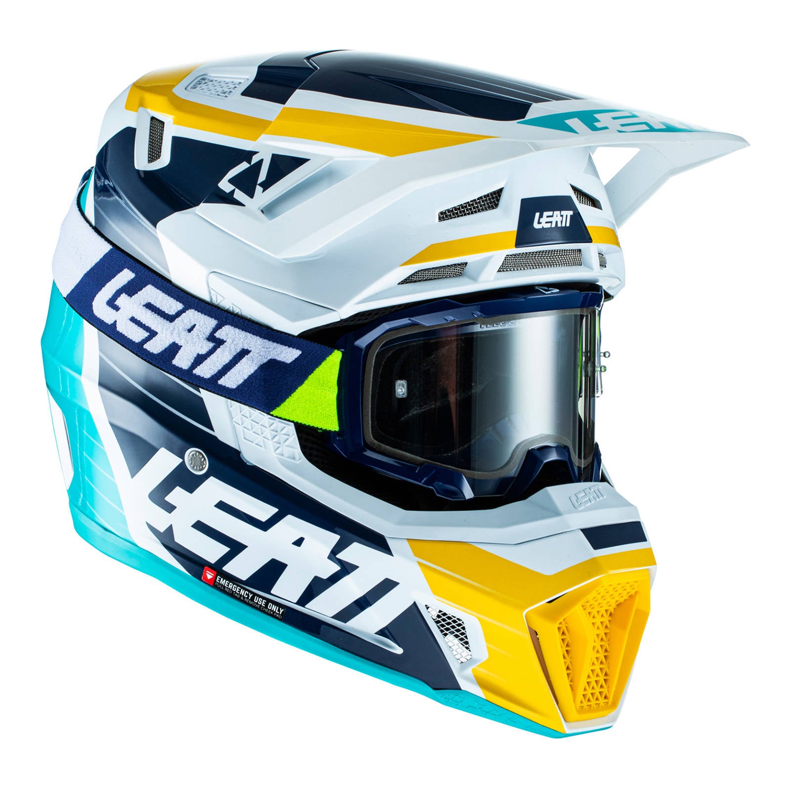 New LEATT 2022 Helmet Kit Moto 7.5 Aqua V22 (LG) LE1022010133