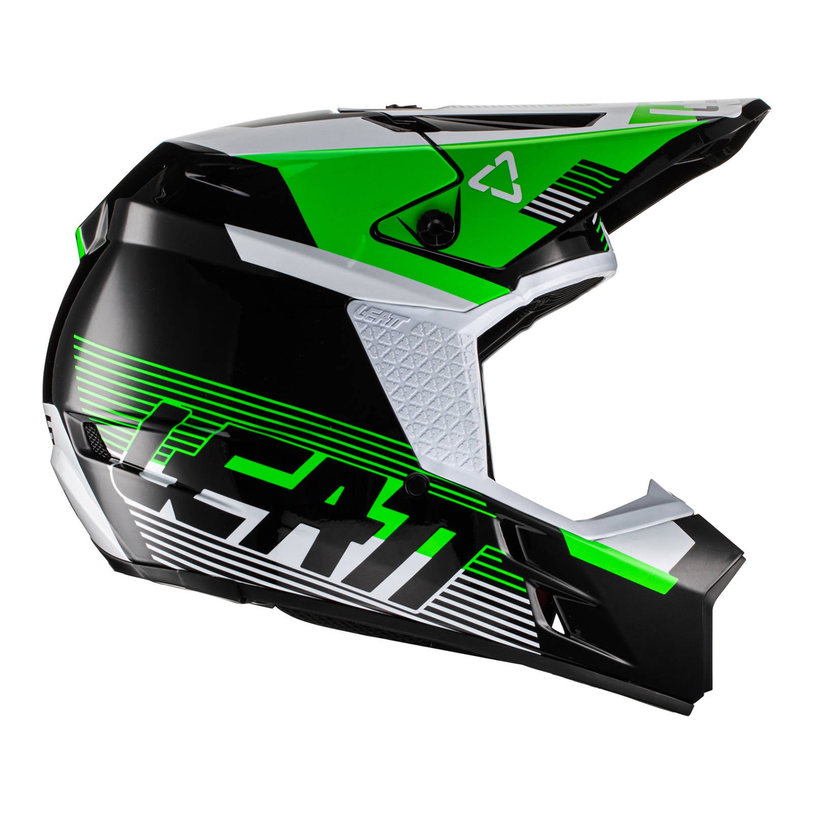 New LEATT 2022 Helmet Moto 3.5 JR Black V22 (LG) LE1022010221