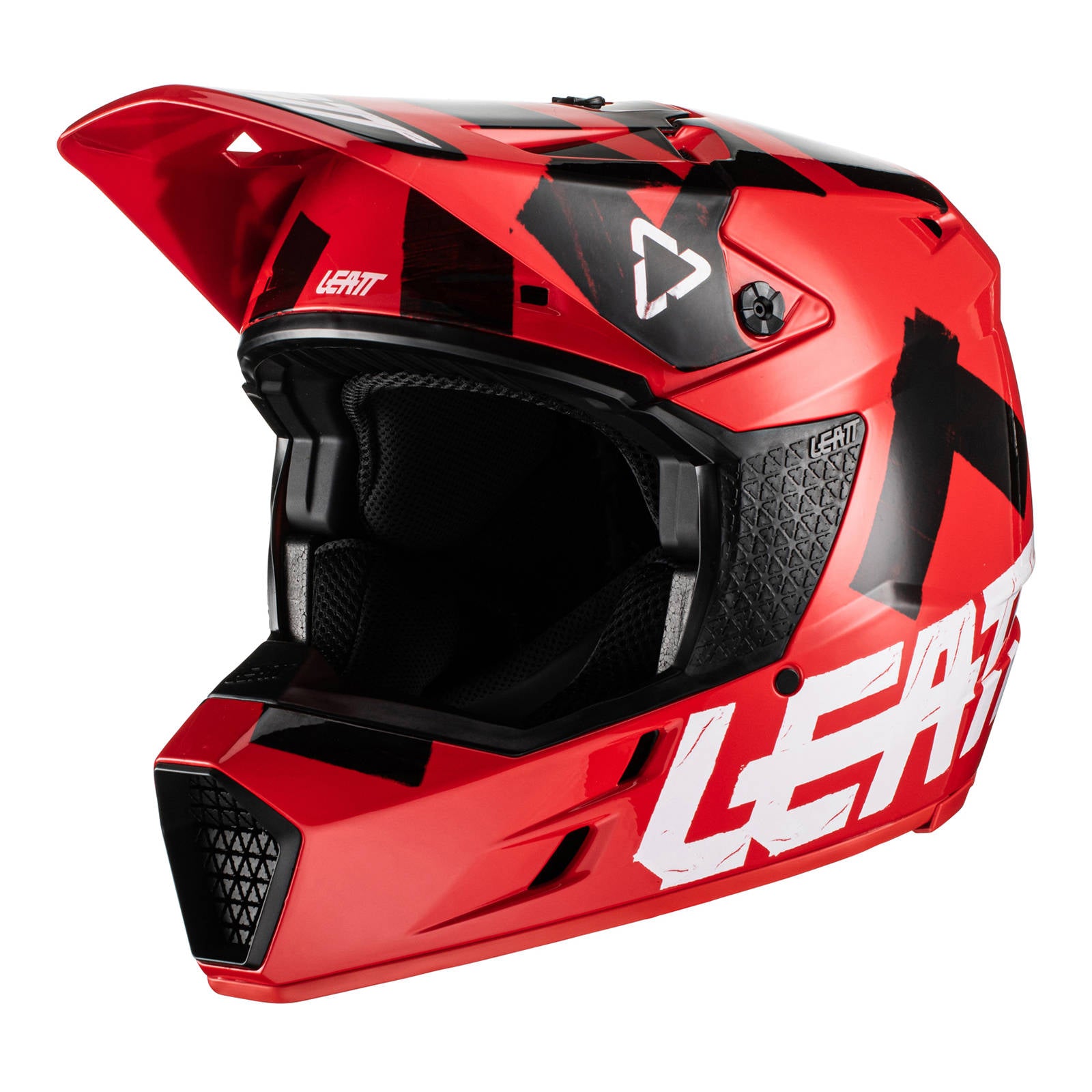 New LEATT 2022 Helmet Moto 3.5 JR Red V22 (MD) LE1022010230