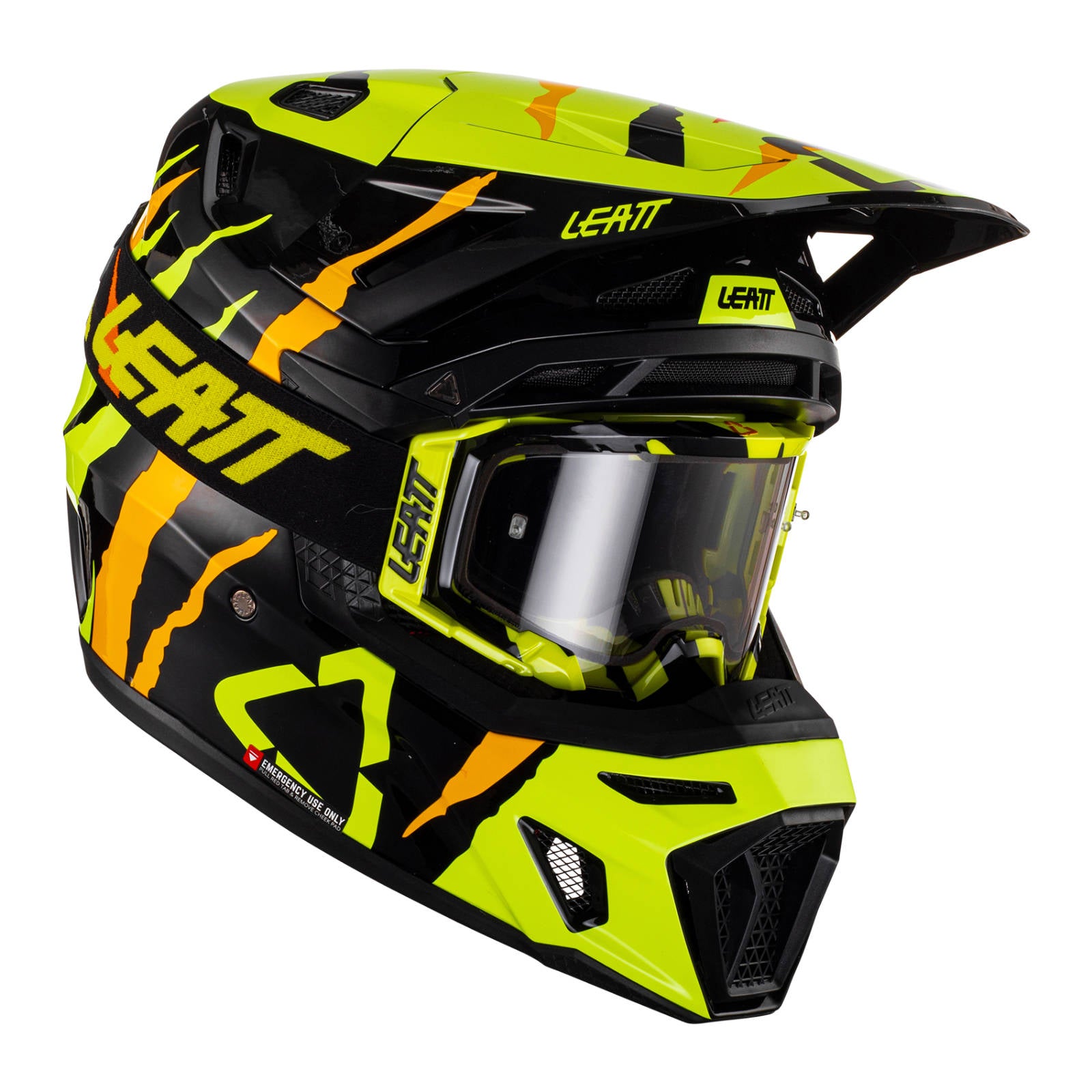 New LEATT 8.5 Helmet Kit - Citrus Tiger (L) #LE1023010453