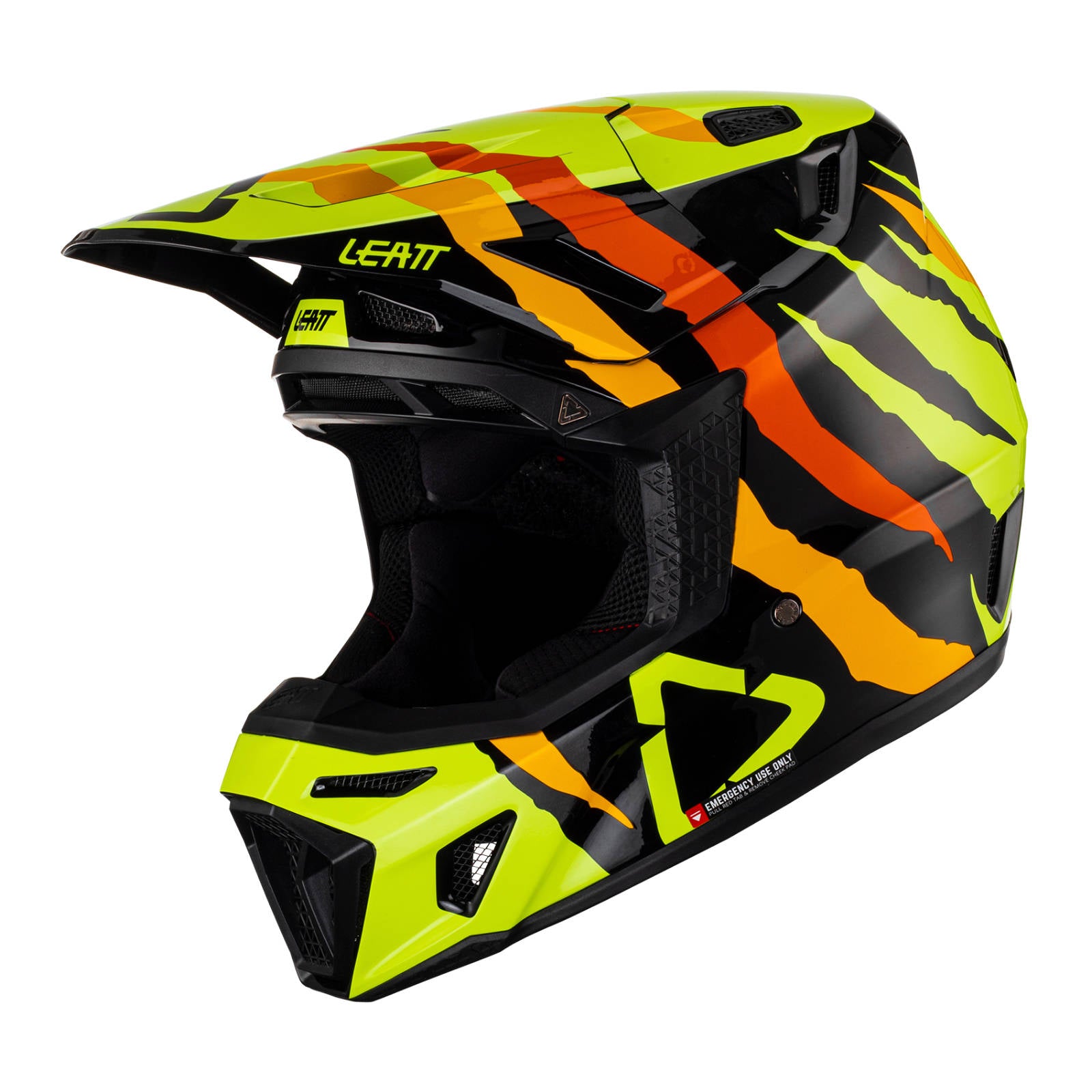 New LEATT 8.5 Helmet Kit - Citrus Tiger (2XL) #LE1023010455