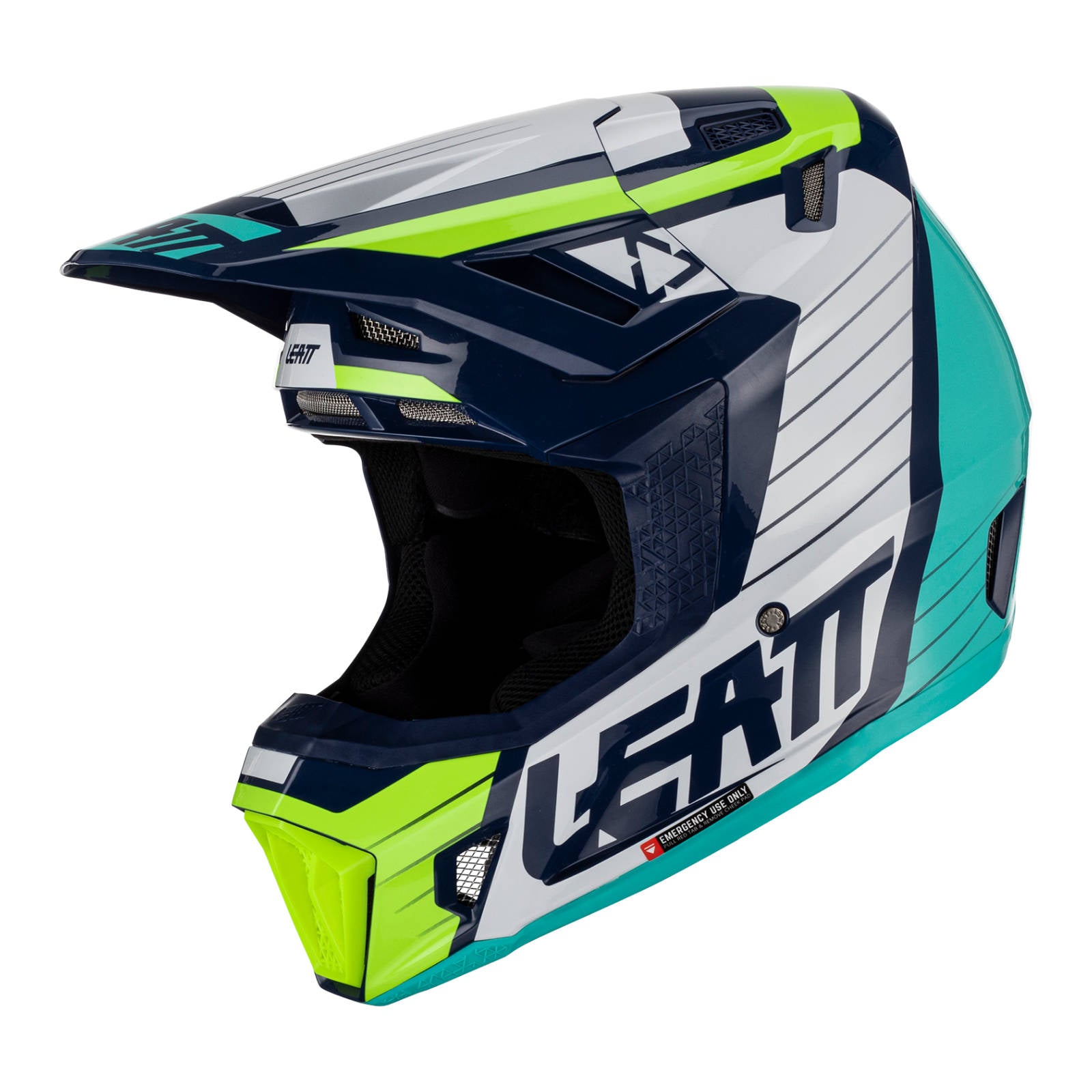 New LEATT 7.5 Helmet Kit - Blue (L) #LE1023010603