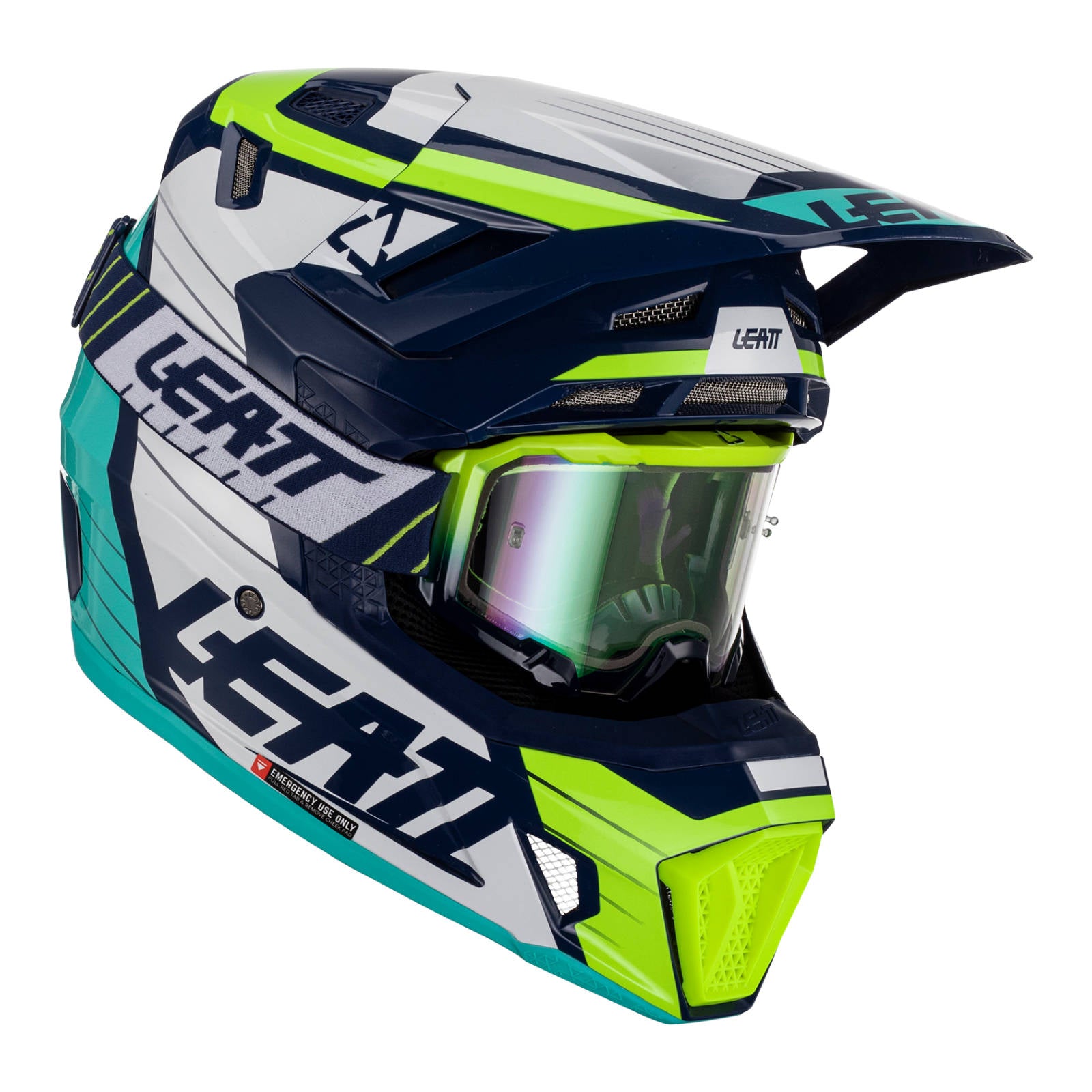 New LEATT 7.5 Helmet Kit - Blue (XL) #LE1023010604