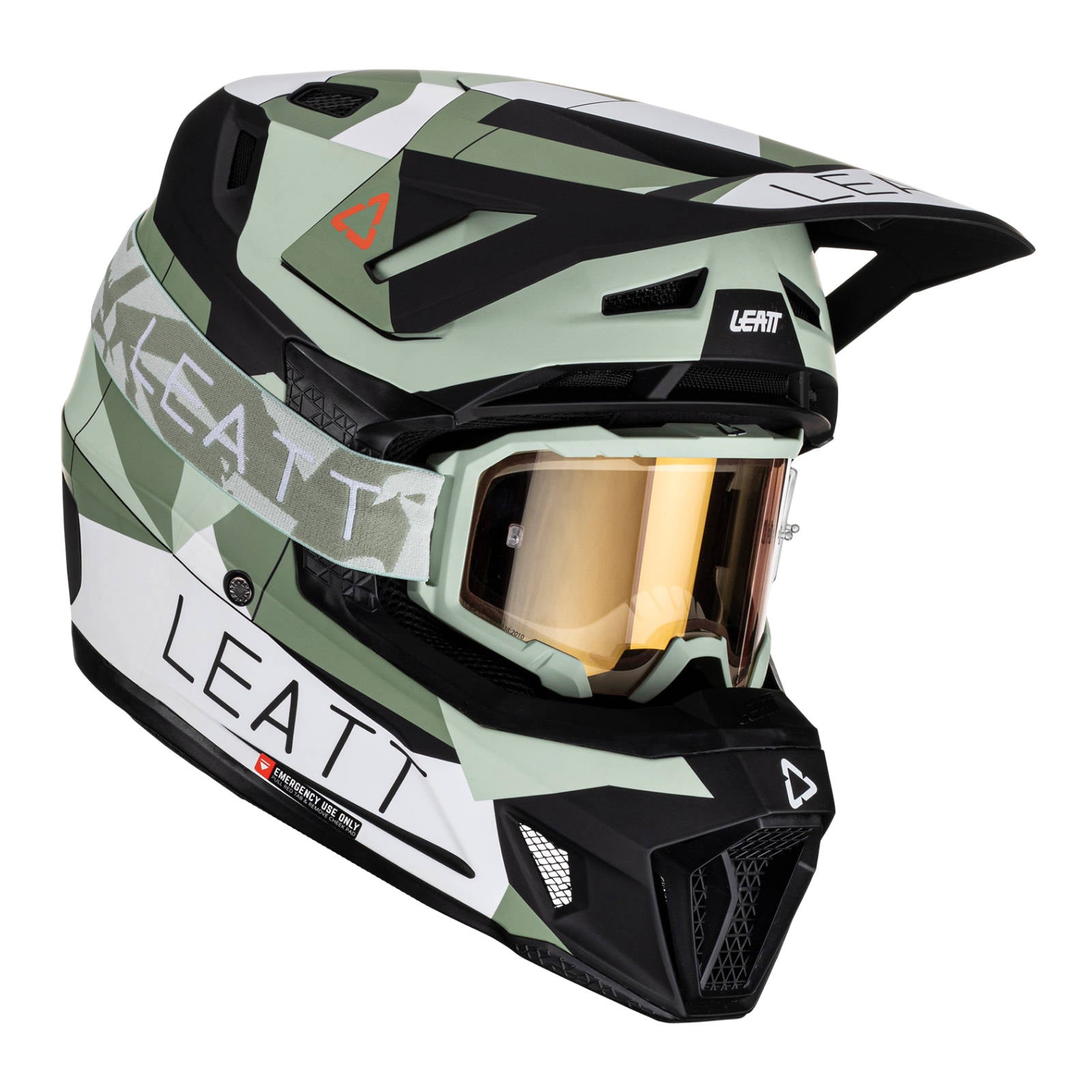 New LEATT 7.5 Helmet Kit - Cactus (M) #LE1023010652