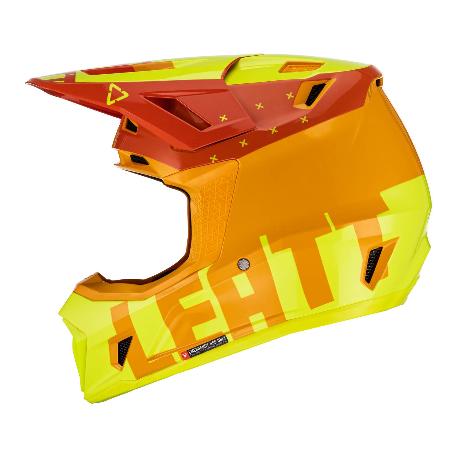 New LEATT 7.5 Helmet Kit - Citrus (XS) #LE1023010700