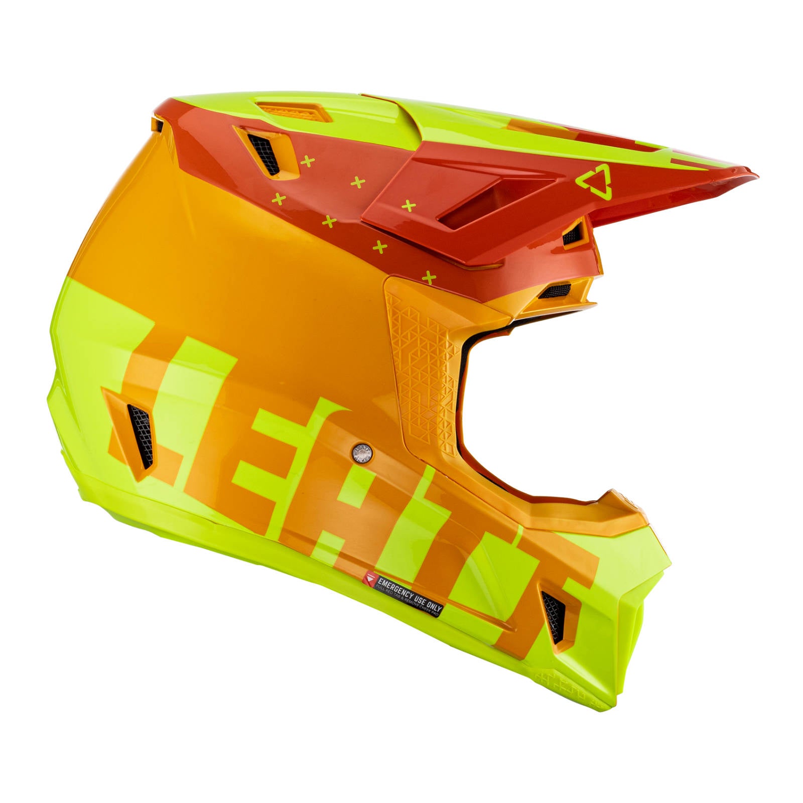 New LEATT 7.5 Helmet Kit - Citrus (2XL) #LE1023010705