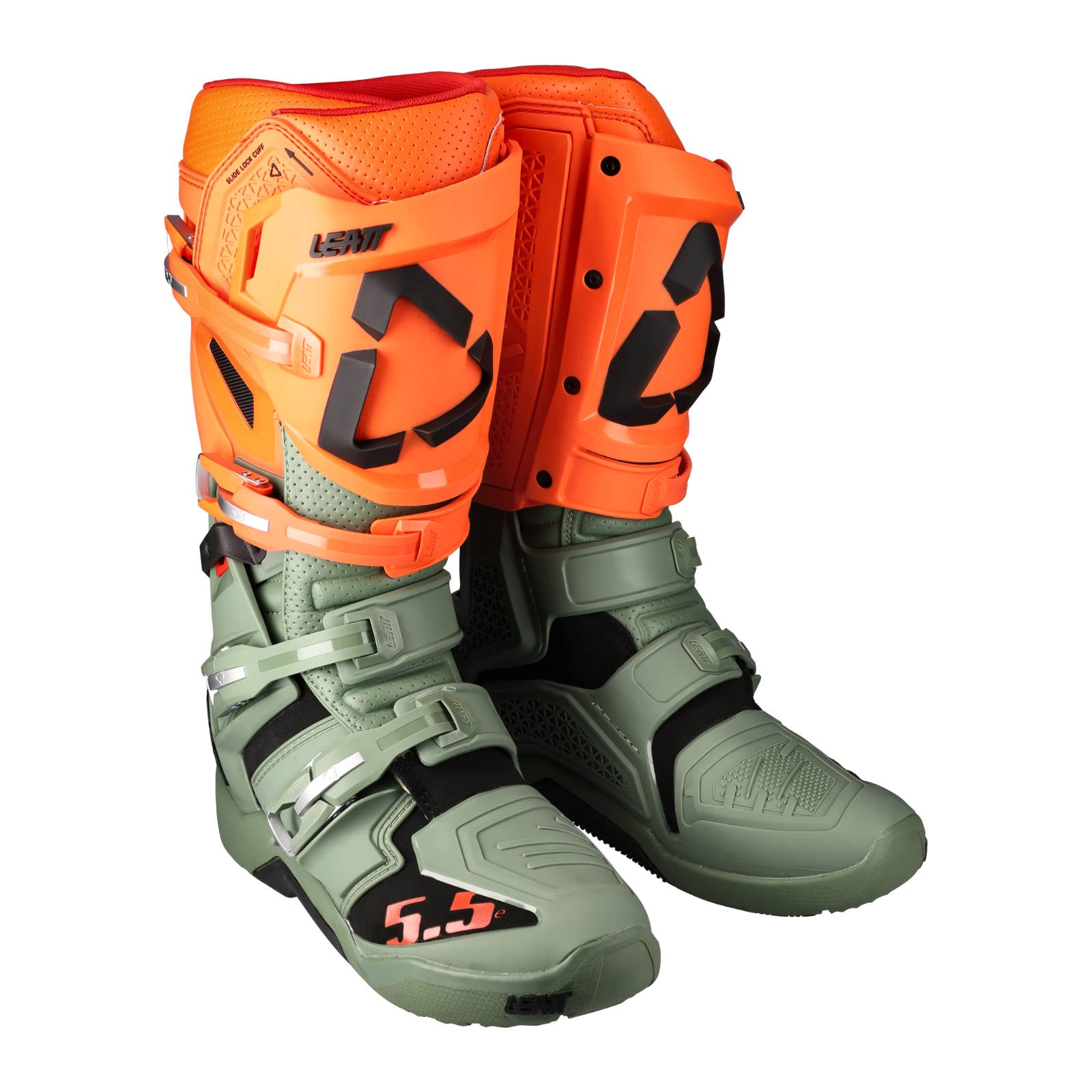 New LEATT 5.5 Flexlock Enduro Off Road Boot v.23 - Cactus #LE3022060124
