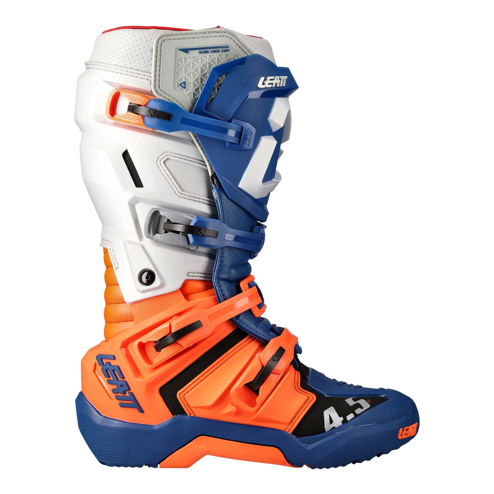 New LEATT 2022 Boot 4.5 Enduro US10 / EU44.5 Blue/Orange/Grey LE3022060153