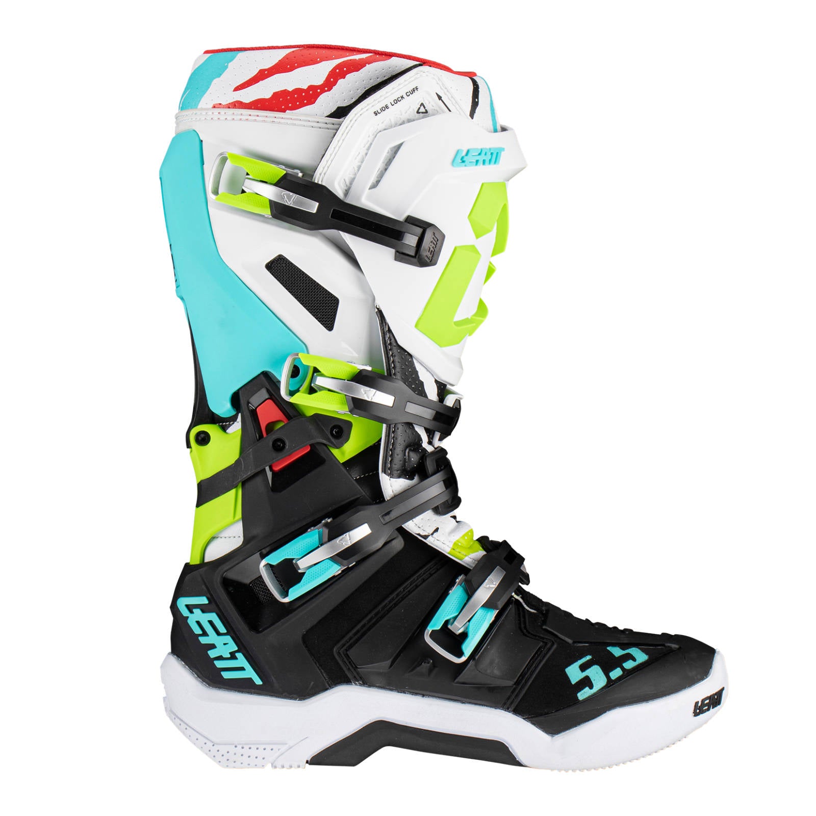 New LEATT 5.5 Flexlock Off Road Boot - Tiger #LE3023050254