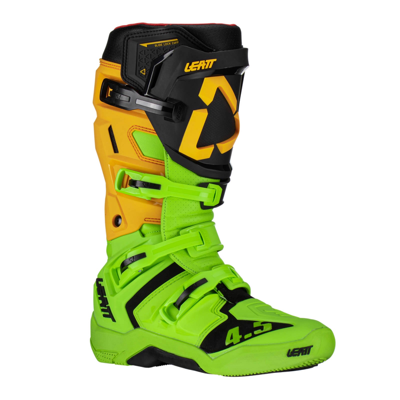 New LEATT 4.5 Off Road Boot v.23 - Citrus (42 / 8) #LE3023050401