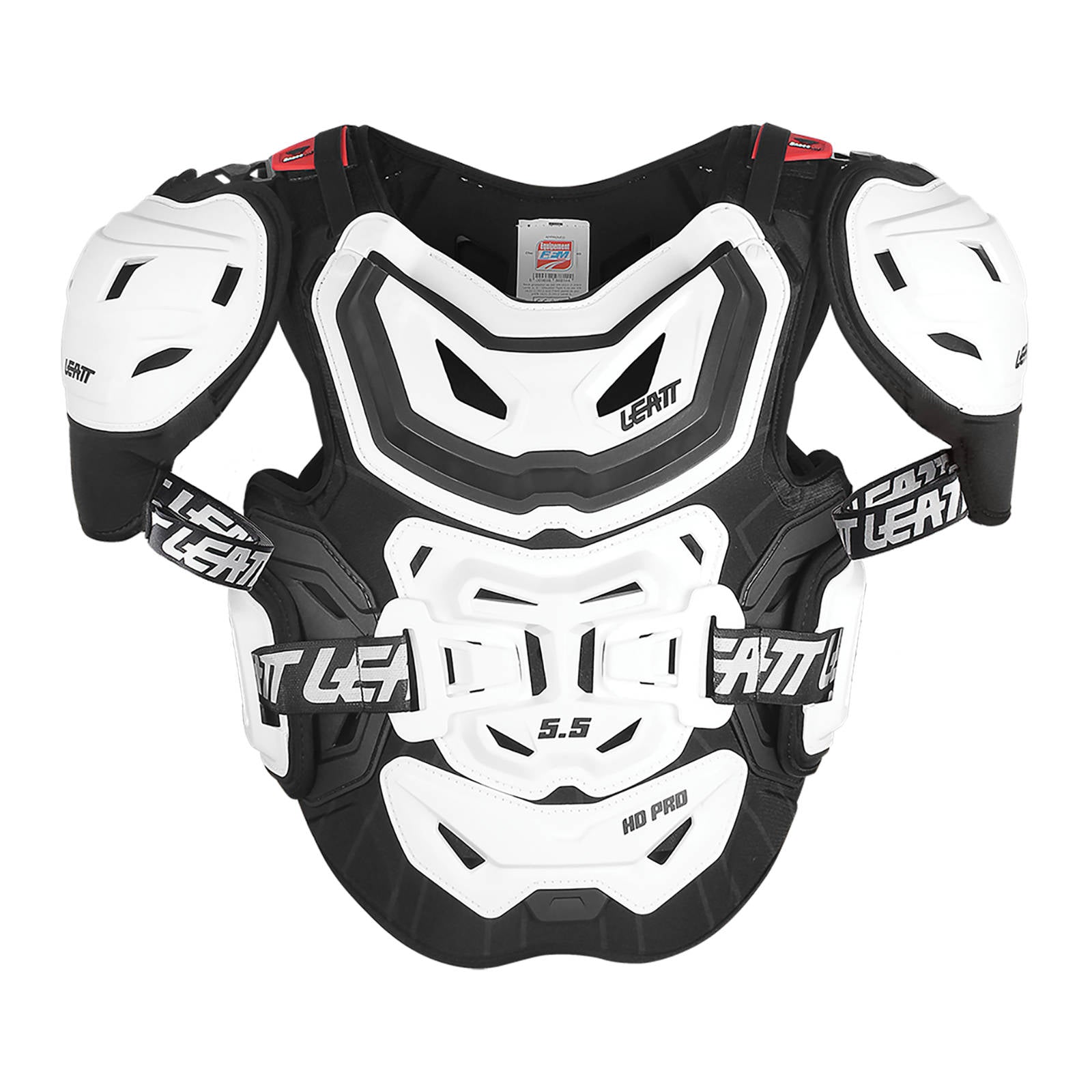 New LEATT Chest Protector 5.5 Pro HD '16 - White #LE5014101102