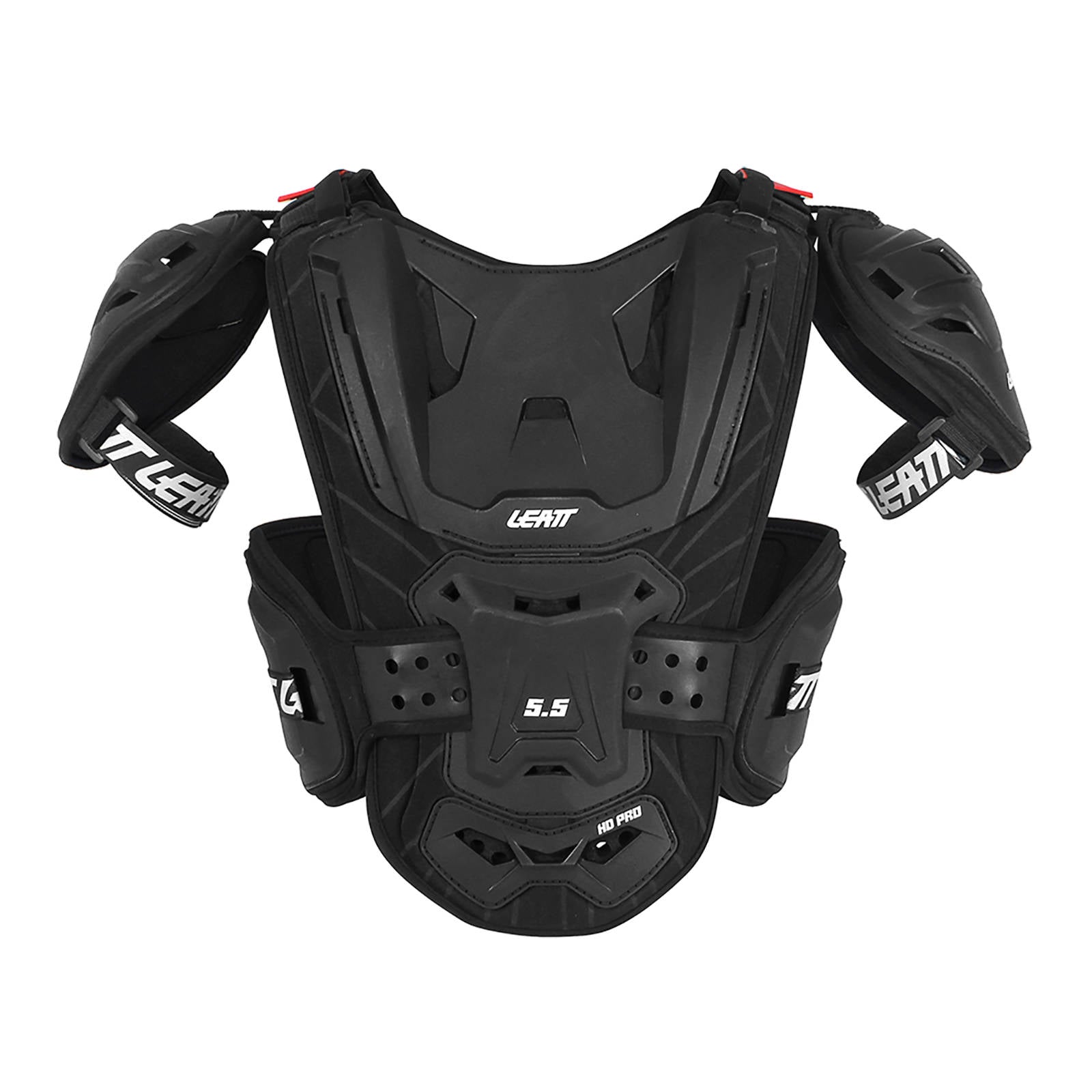 New LEATT Chest Protector 5.5 Pro HD Black / White JNR #LE5014210131