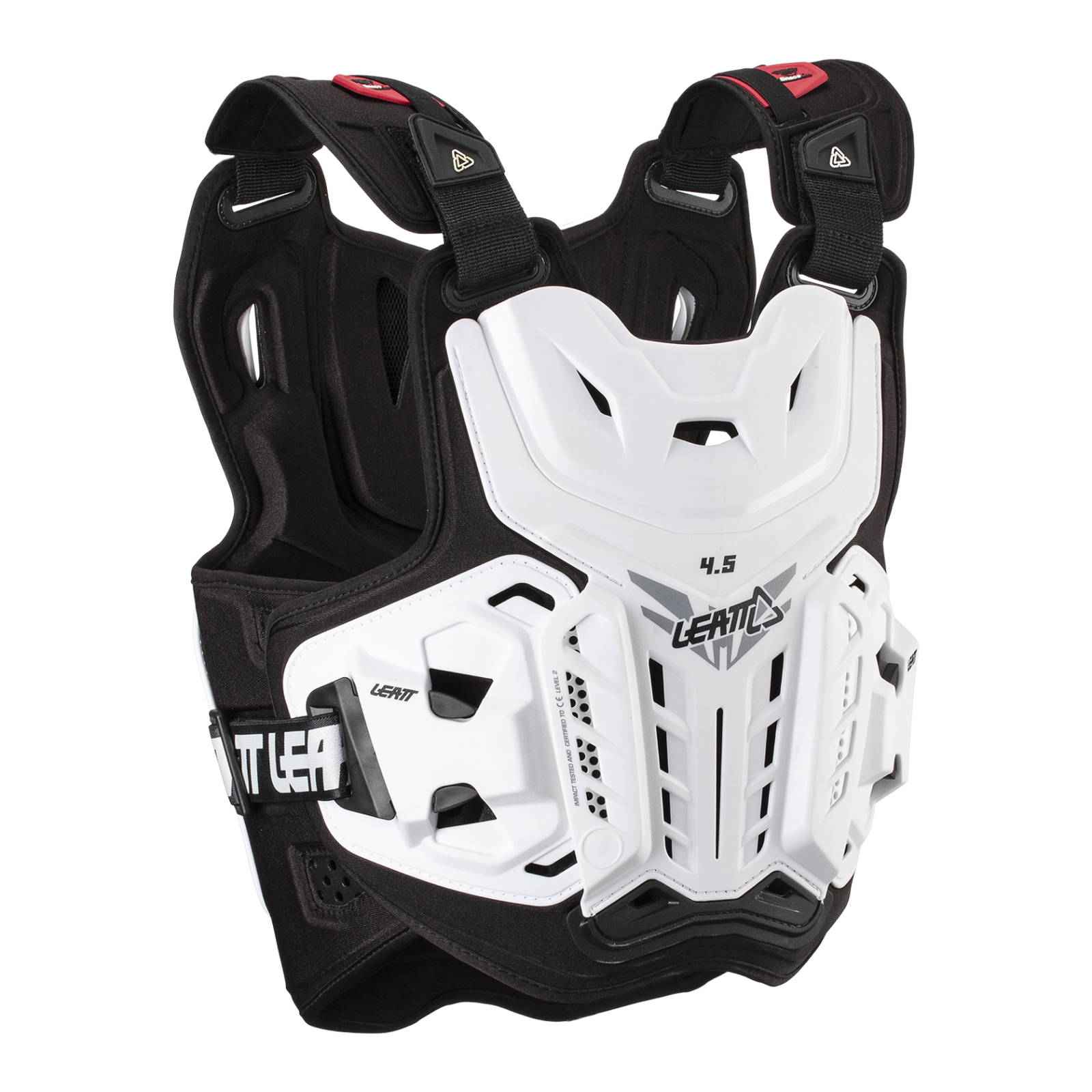New LEATT Chest Protector 4.5 - White #LE5015300110