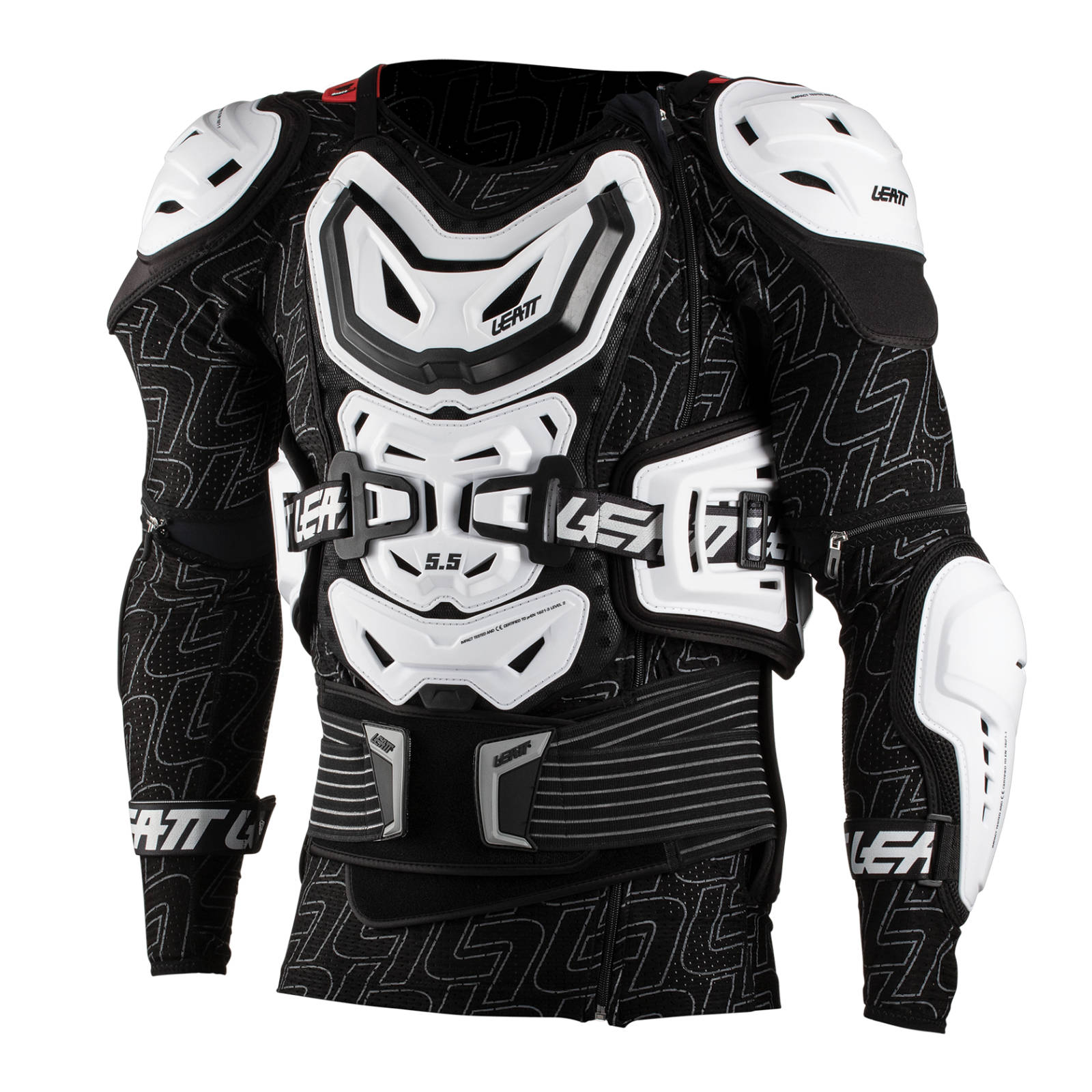 New LEATT Body Protector 5.5 White (Large/XL) 172-184CM #LE5015400111
