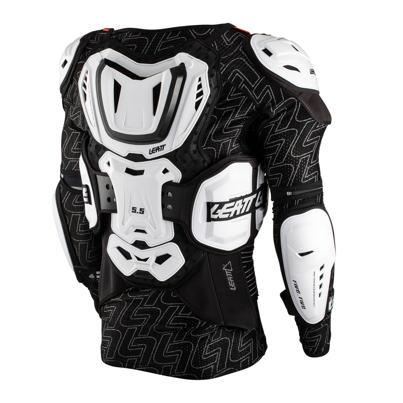 New LEATT Body Protector 5.5 White (Large/XL) 172-184CM #LE5015400111