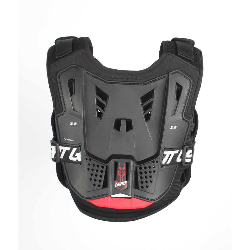 New LEATT Chest Protector 2.5 Black / Red Kids 110-134CM #LE5016100601